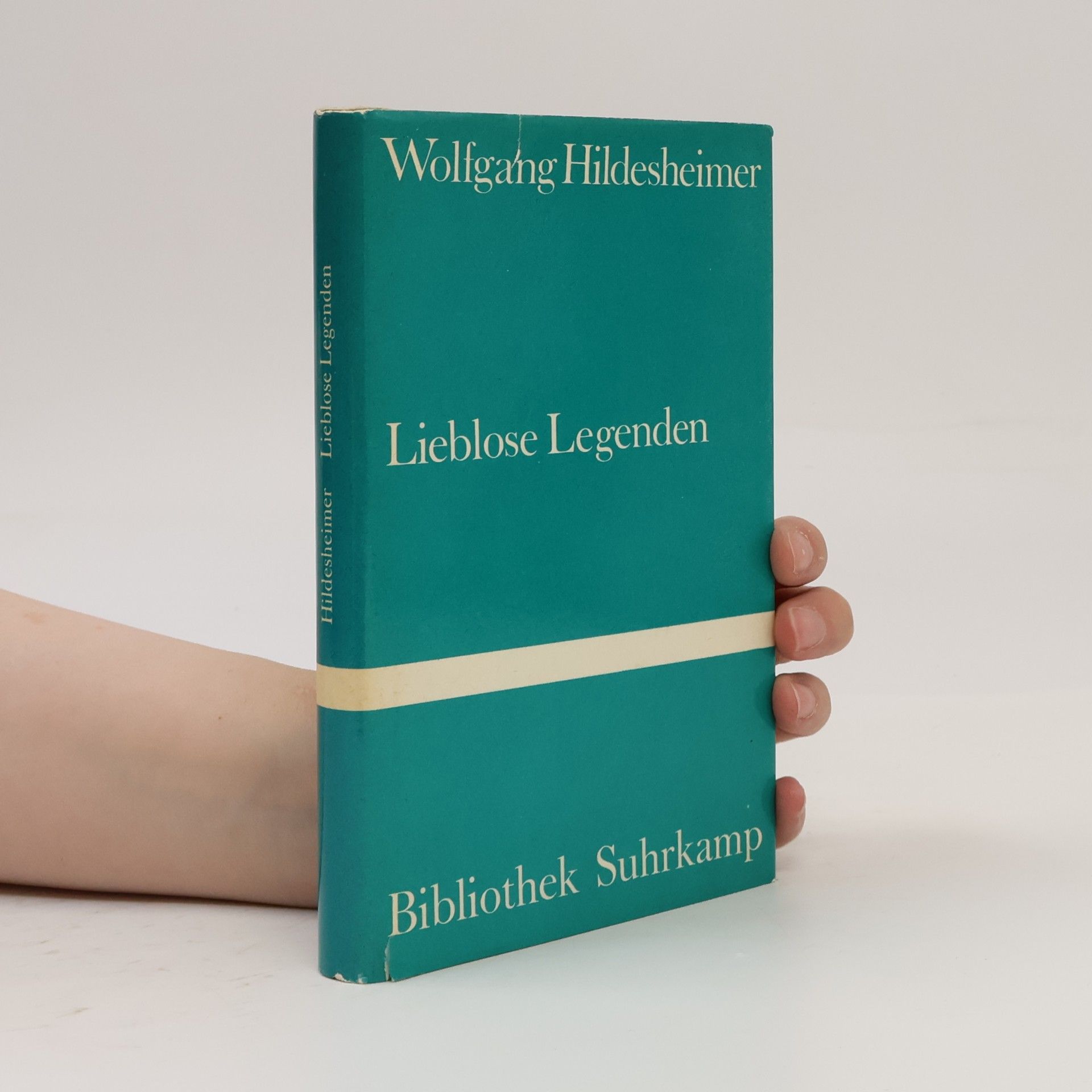 Wolfgang Hildescheimer Lieblose Legenden