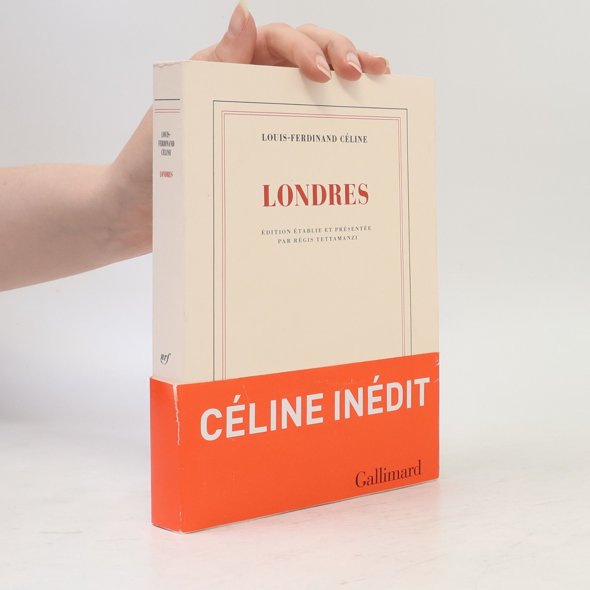 Régis Tettamanzi Céline Inédit: Londres