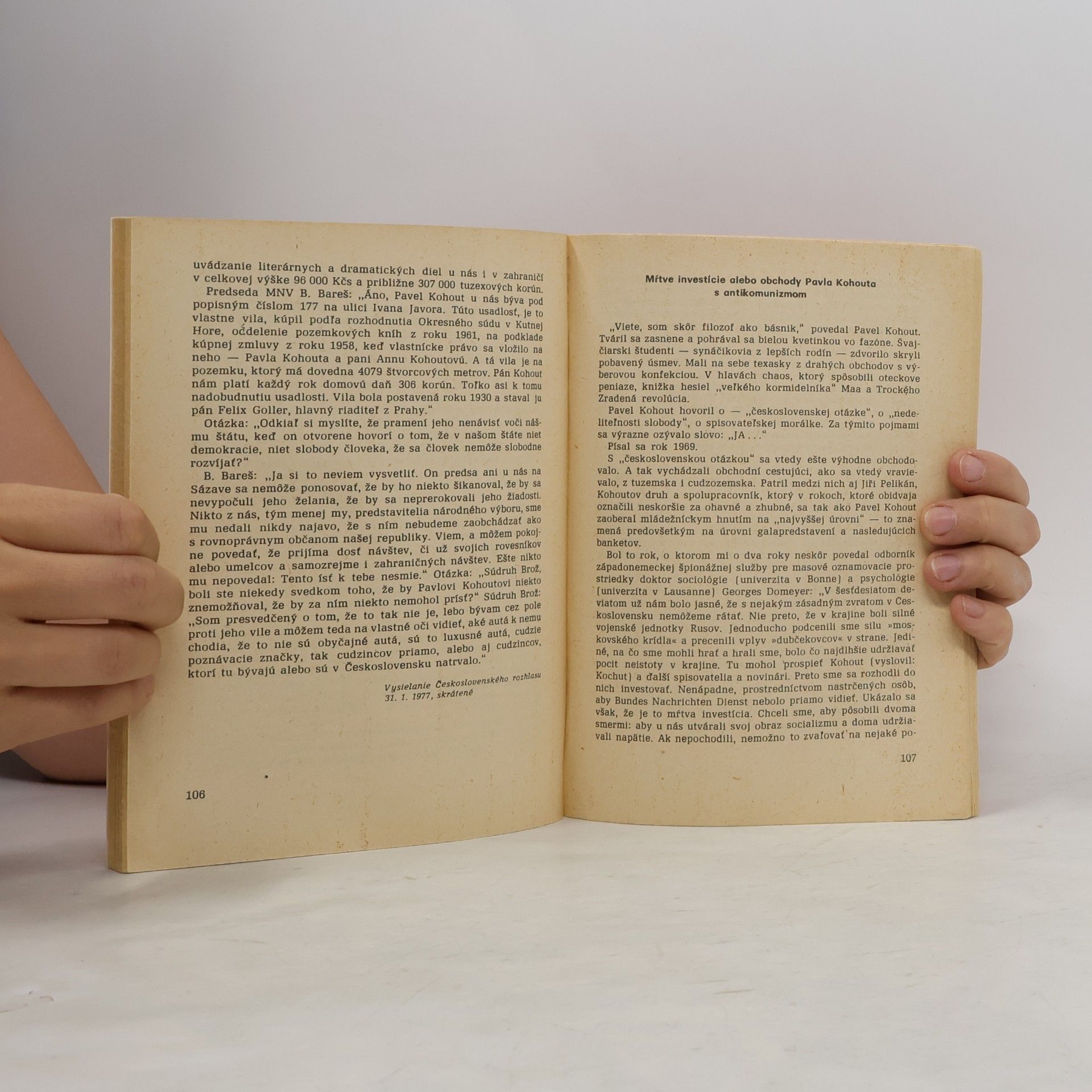 Autorenkollektiv V mene socializmu a šťastného života proti rozvratníkom a samozvancom