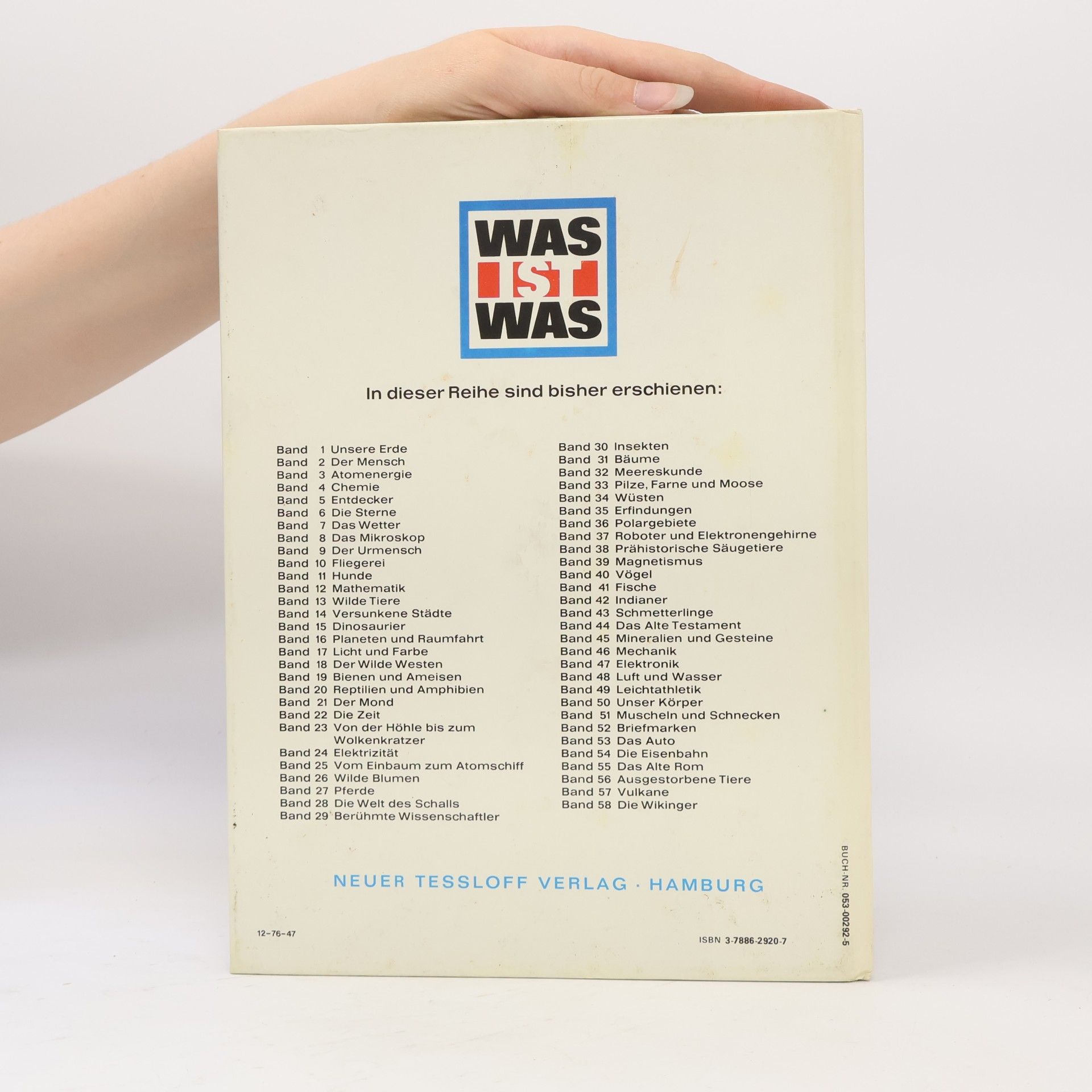 Hans Reichardt Was ist was? Bd.52: Briefmarken