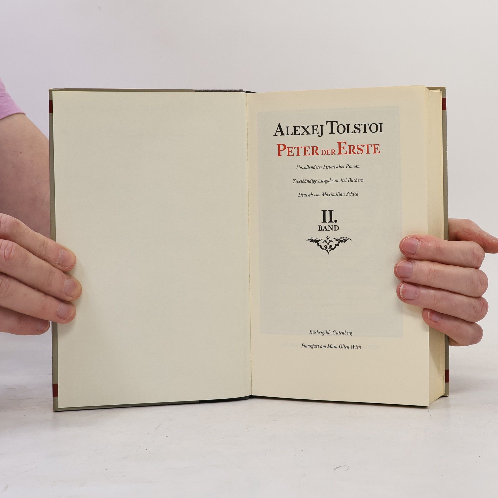Aleksey Tolstoy Peter der Erste II.