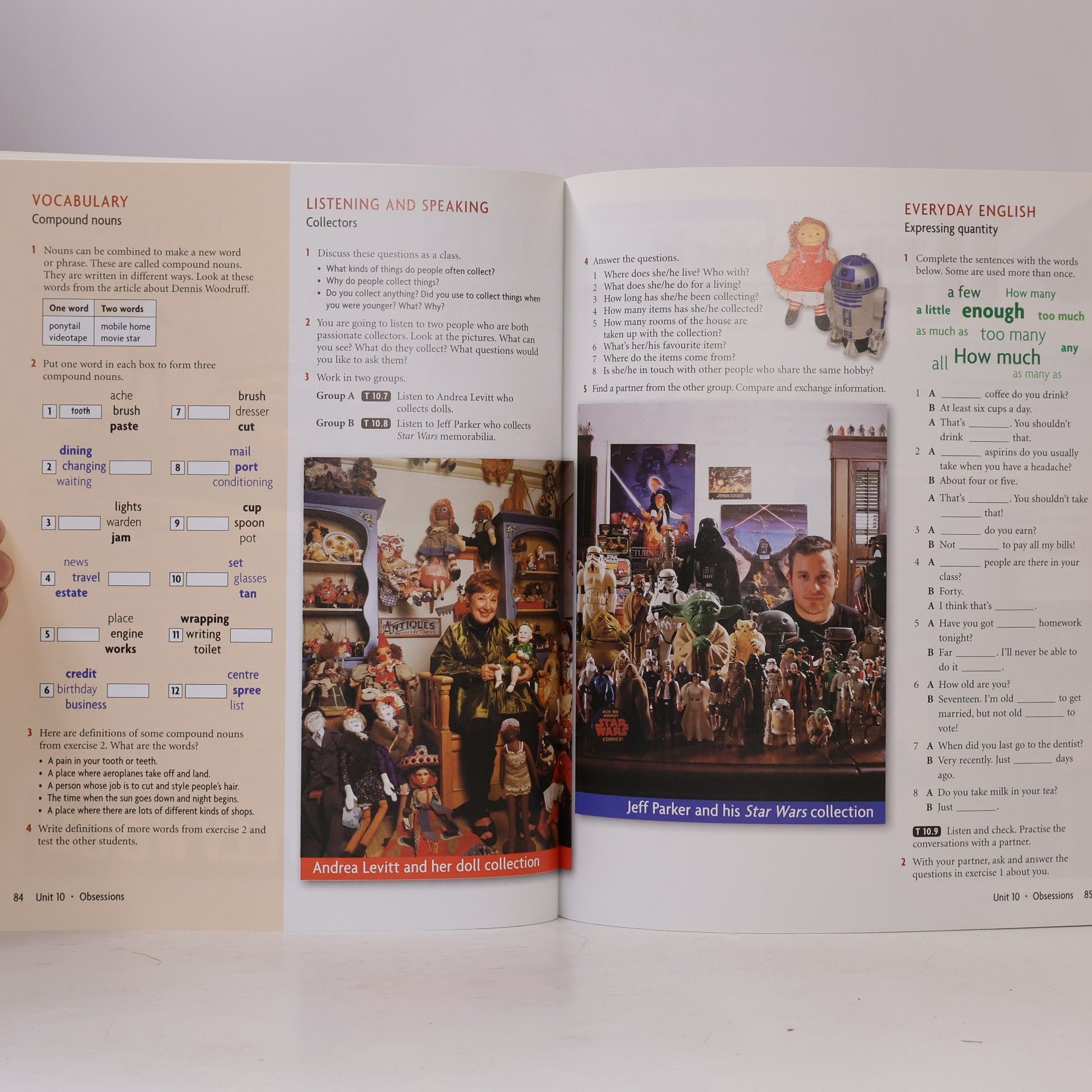 John Soars Student's Book, with English-German wordlists