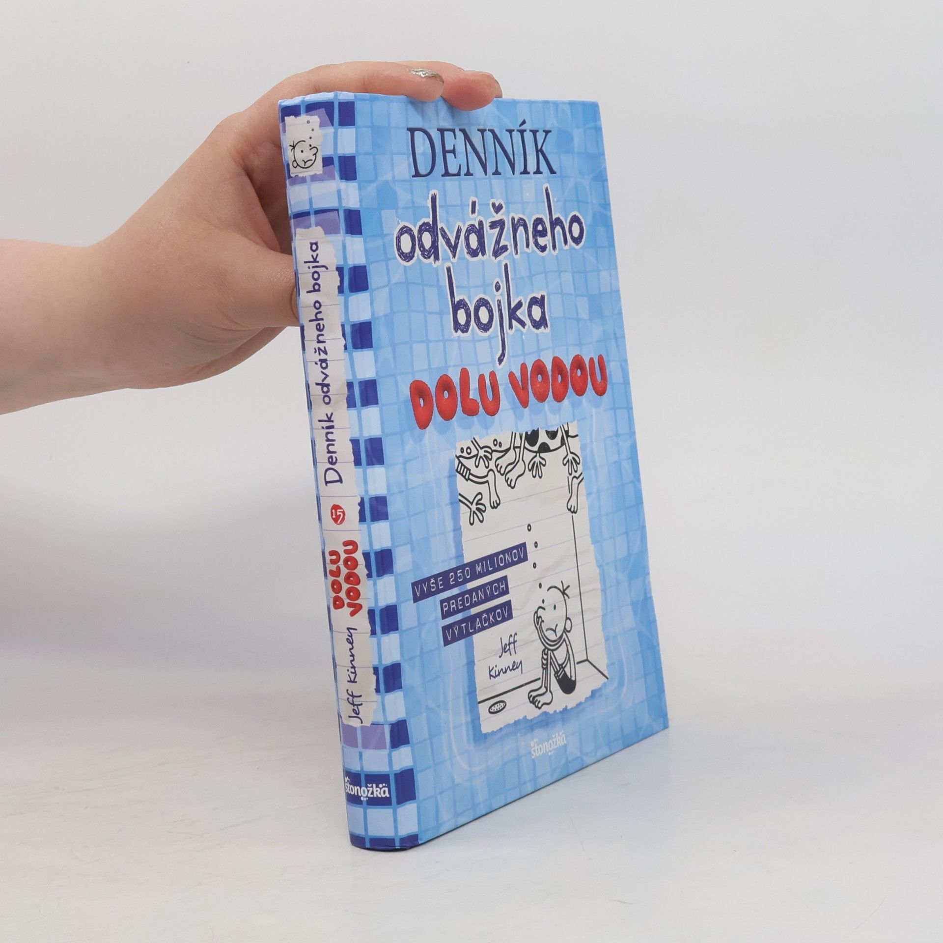 Jeff Kinney Denník odvážného bojka Dolu vodou