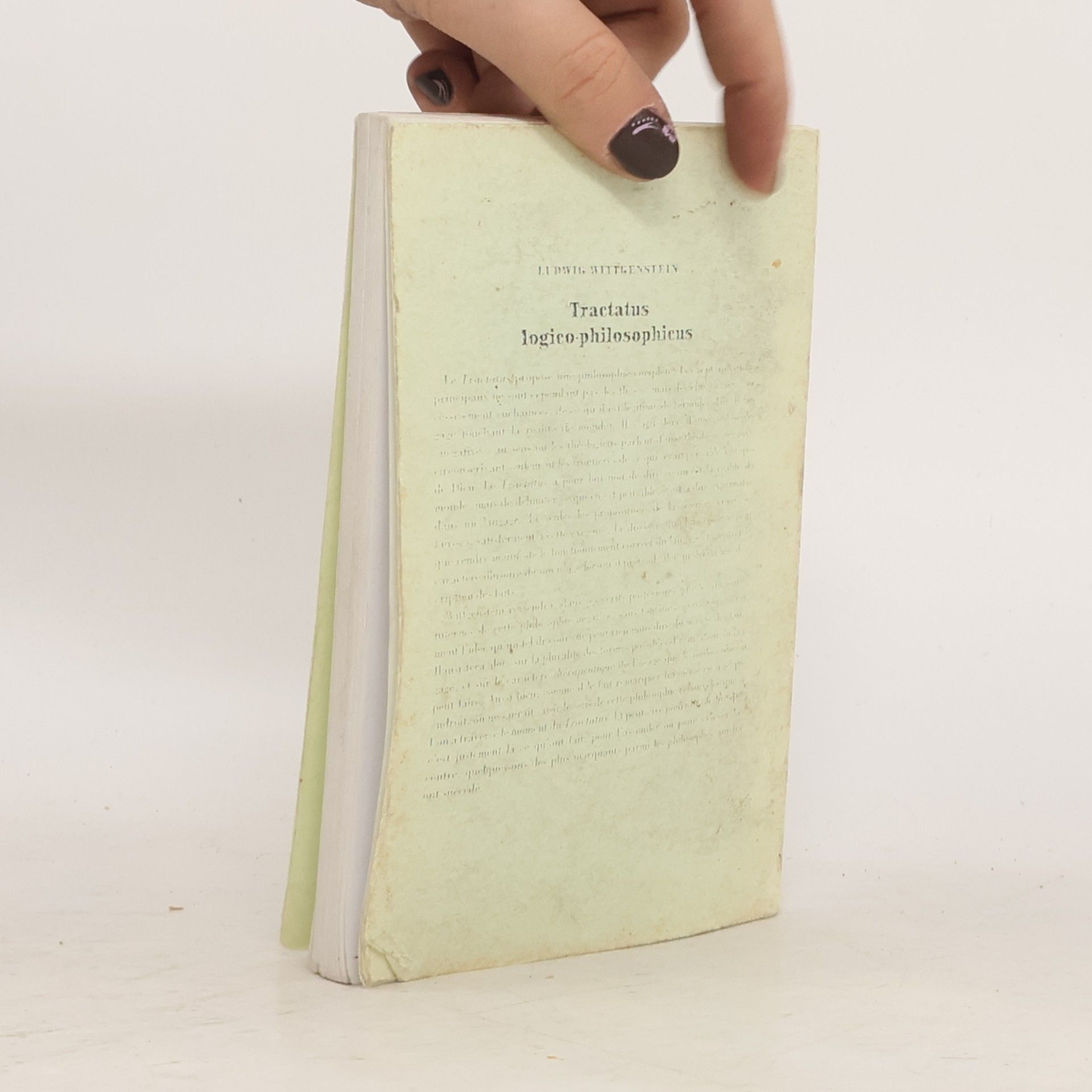 Ludwig Wittgenstein Tractatus logico-philosophicus: Traduction, préambule et notes de Gilles-Gaston Granger