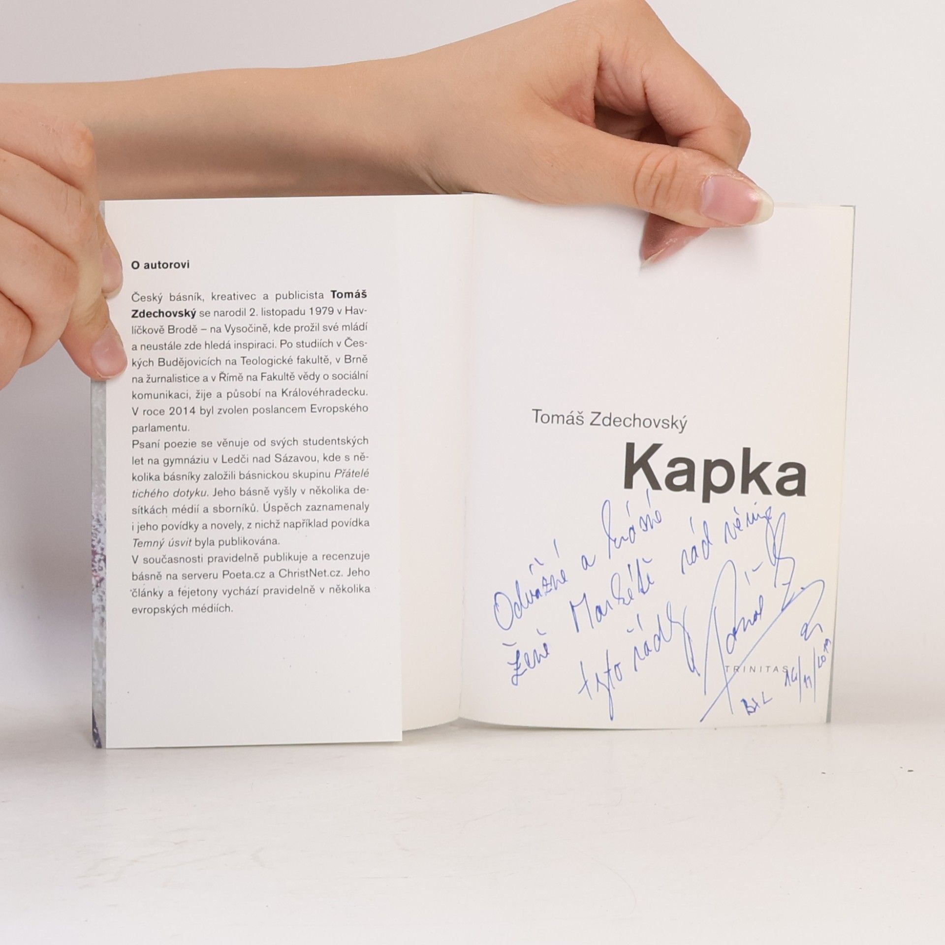 Tomáš Zdechovský Kapka