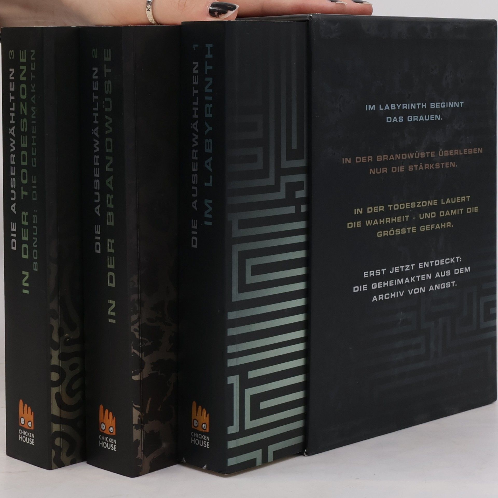 James Dashner Maze Runner. Die Auserwählten 1-3