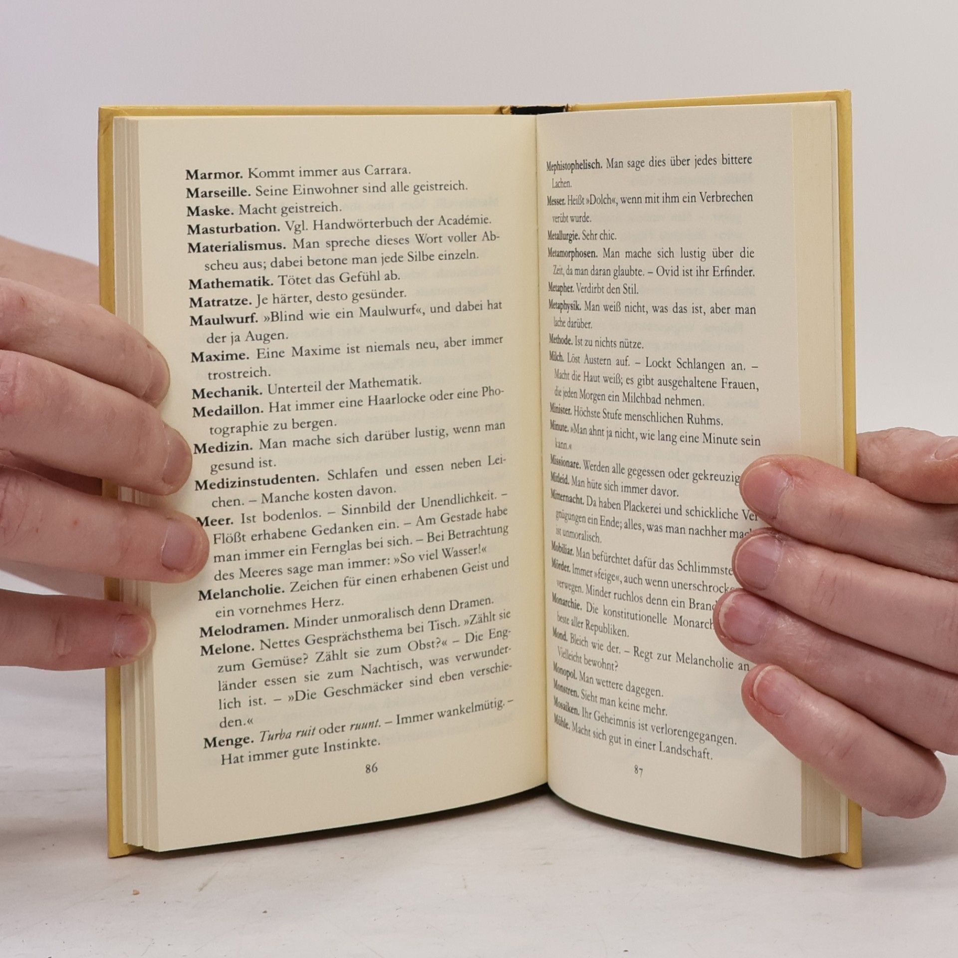 Gustave Flaubert Wörterbuch der Gemeinplätze