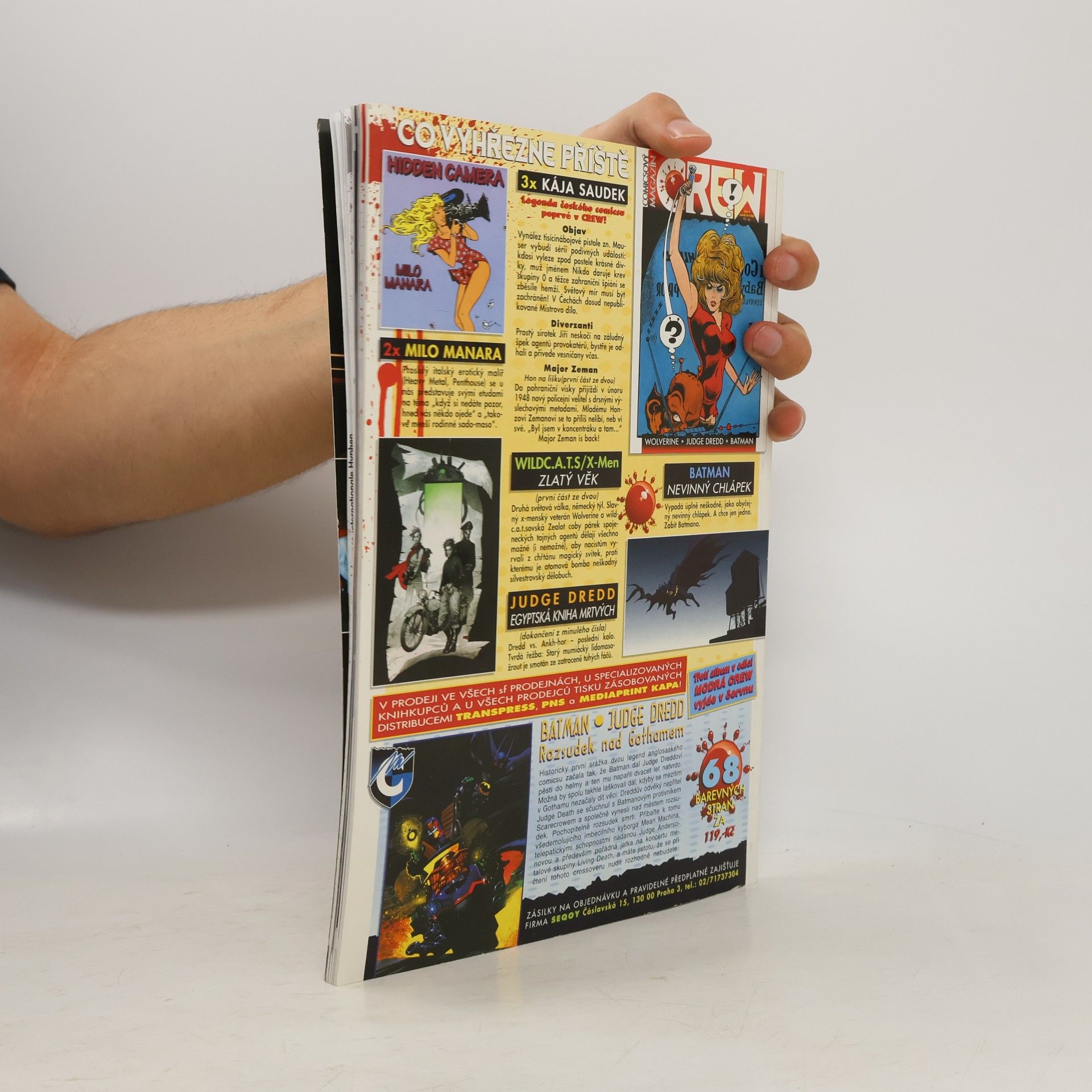 Kolektiv autorů Comicsový magazín Crew 8/1998