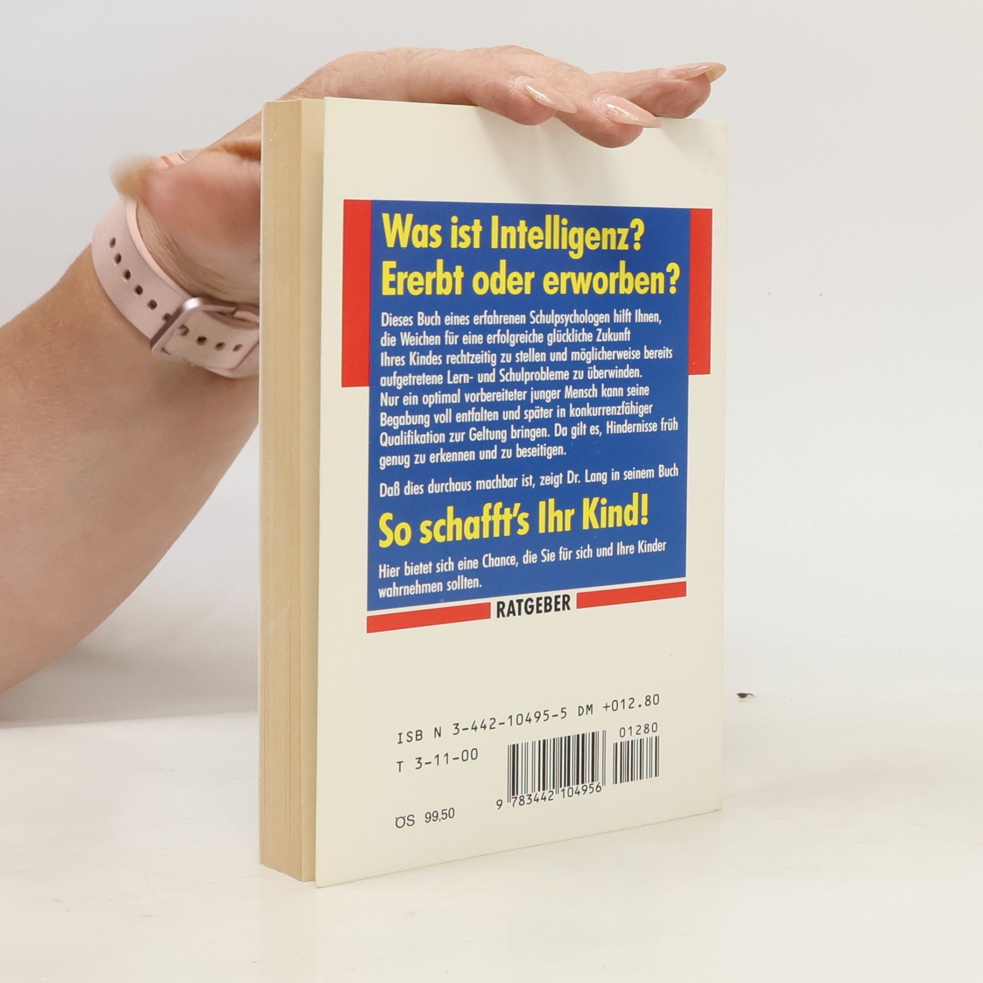 Albert Lang So schafft's ihr Kind