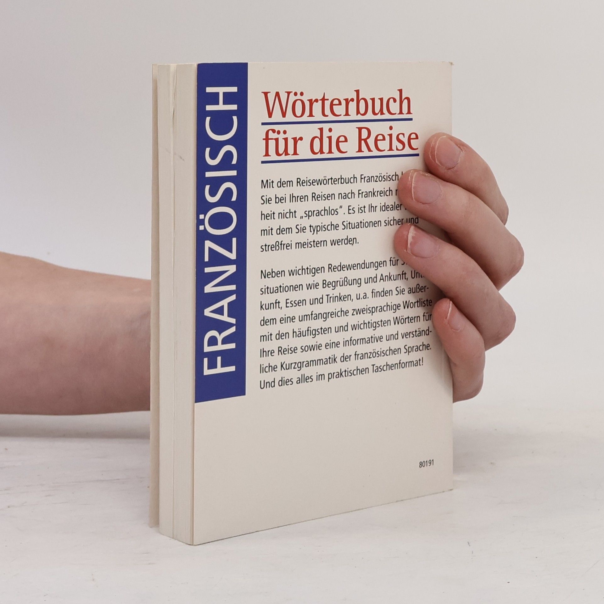 Collectif d'auteurs Wörterbuch für die Reise. Französisch