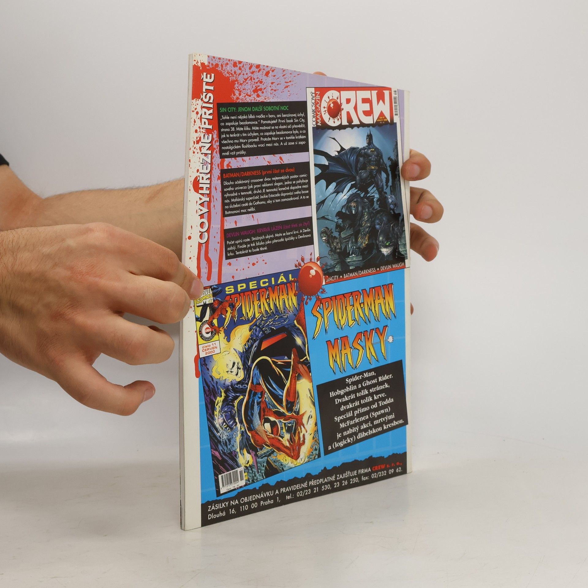 Kolektiv autorů Comicsový magazín Crew 16