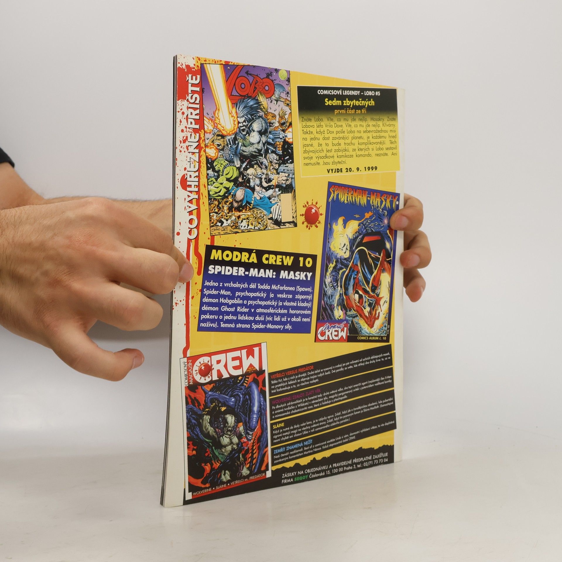 Kolektív autorov Comicsový magazín Crew 13/1999