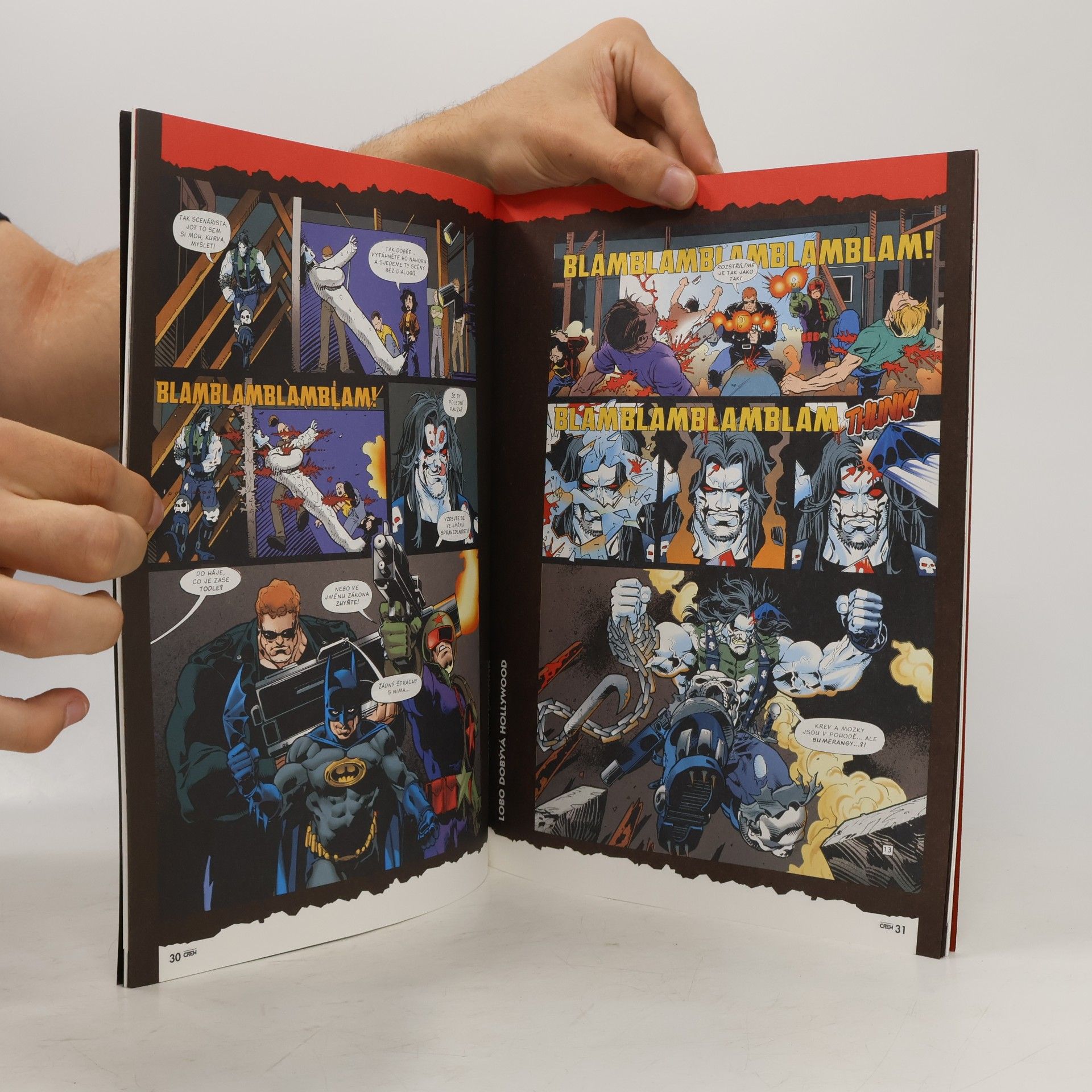 Kolektív autorov Comicsový magazín Crew 13/1999