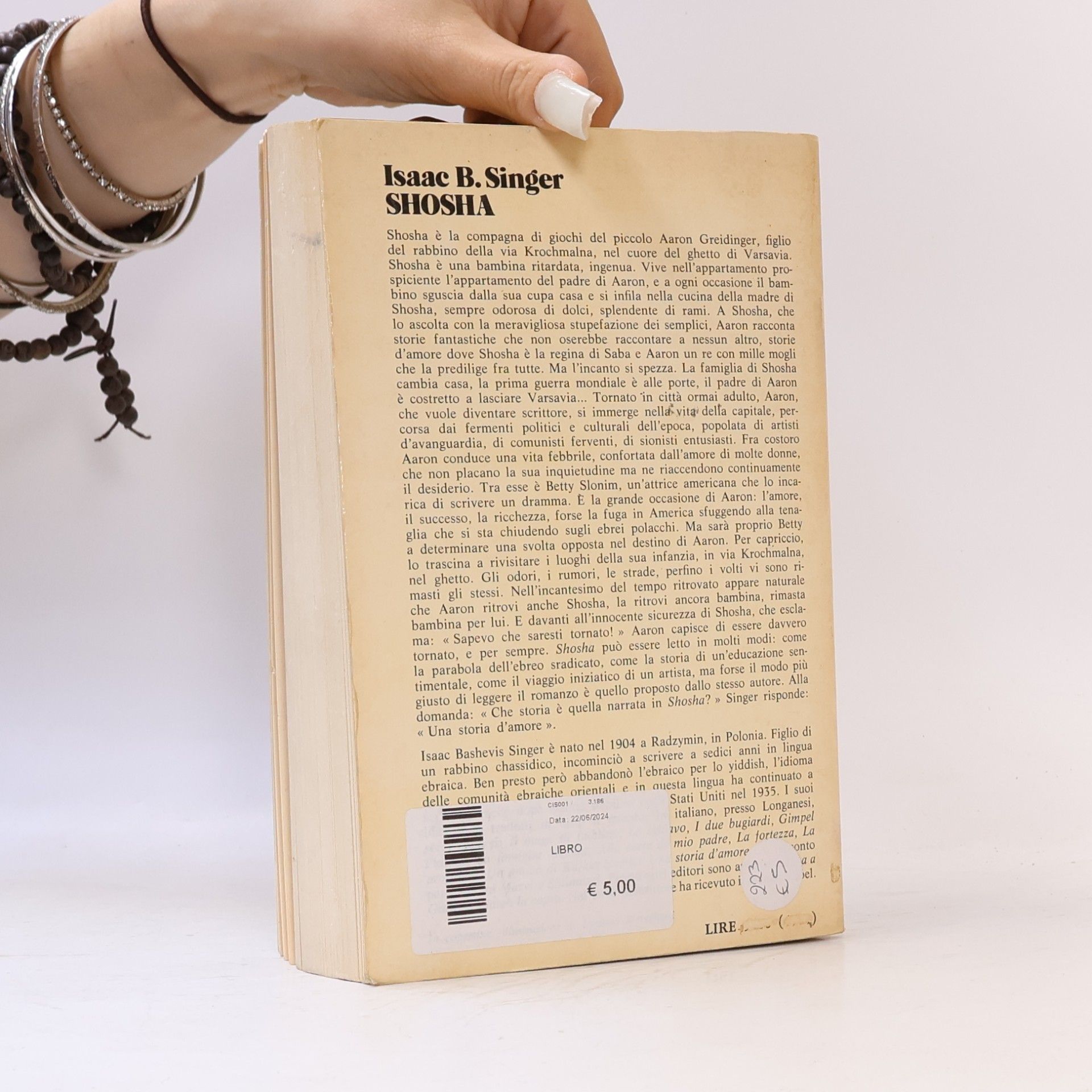 Isaac Bashevis Singer Shosha