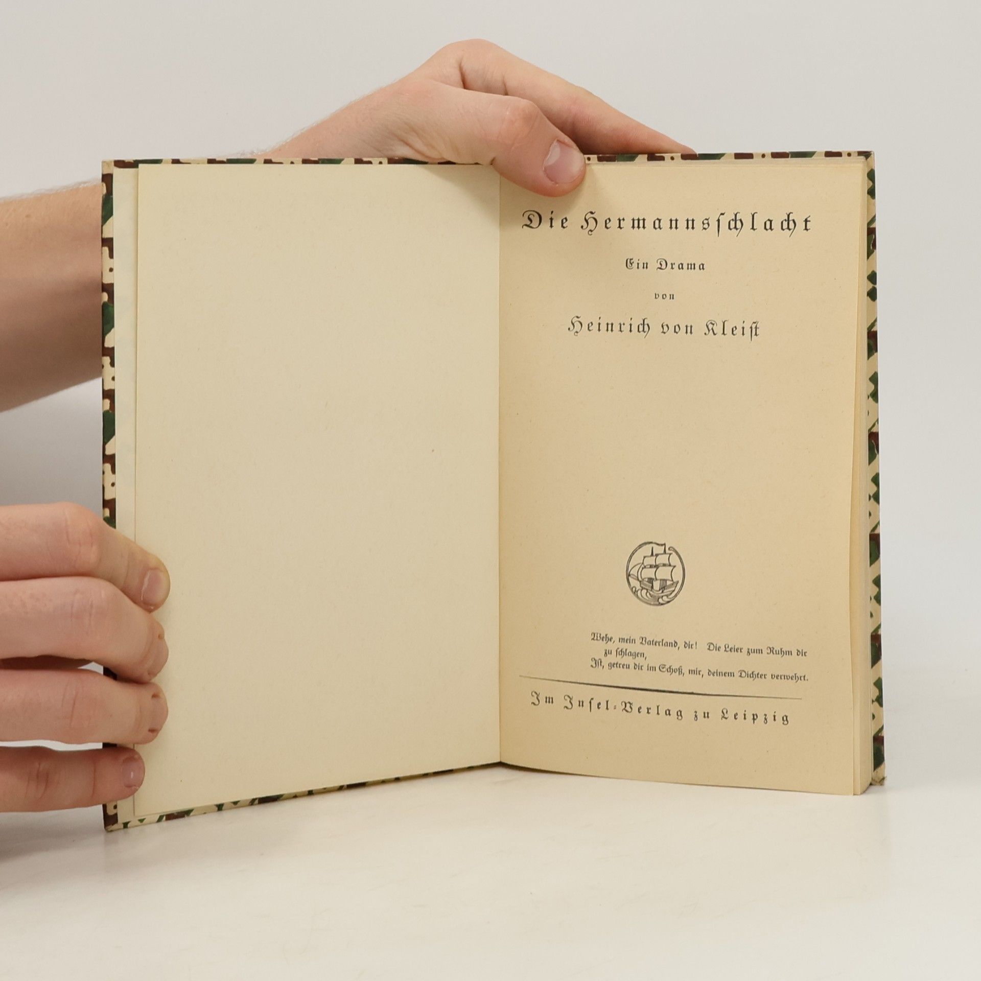 Heinrich von Kleist Die Hermannsschlacht