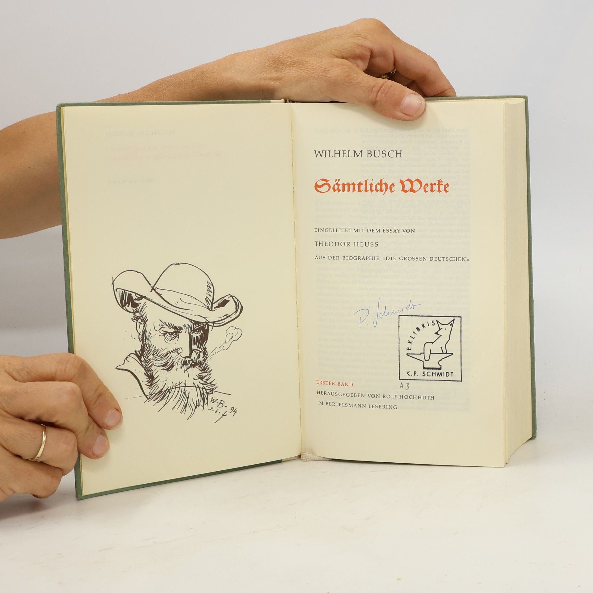 Wilhelm Busch Sämtliche Werke I