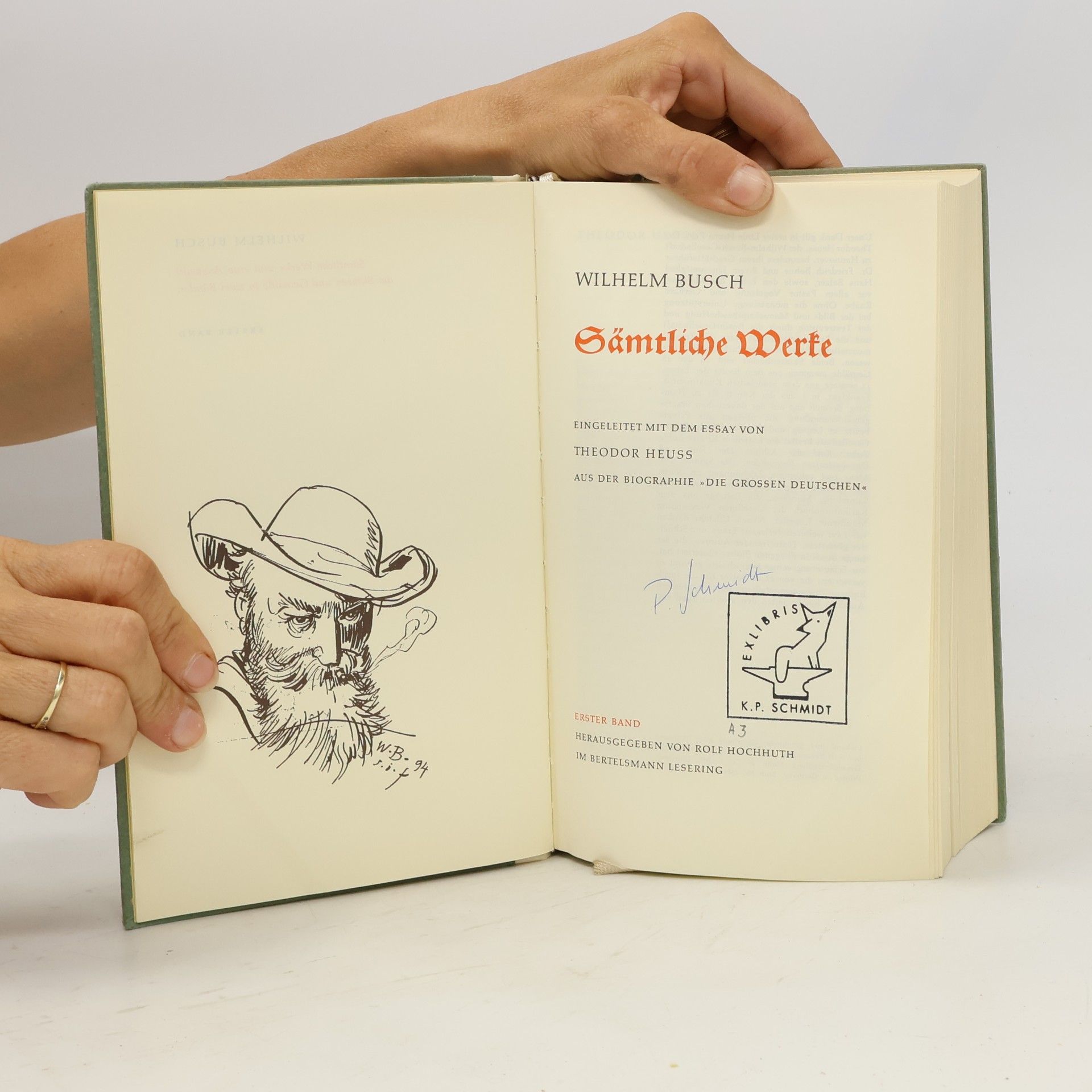 Wilhelm Busch Sämtliche Werke I