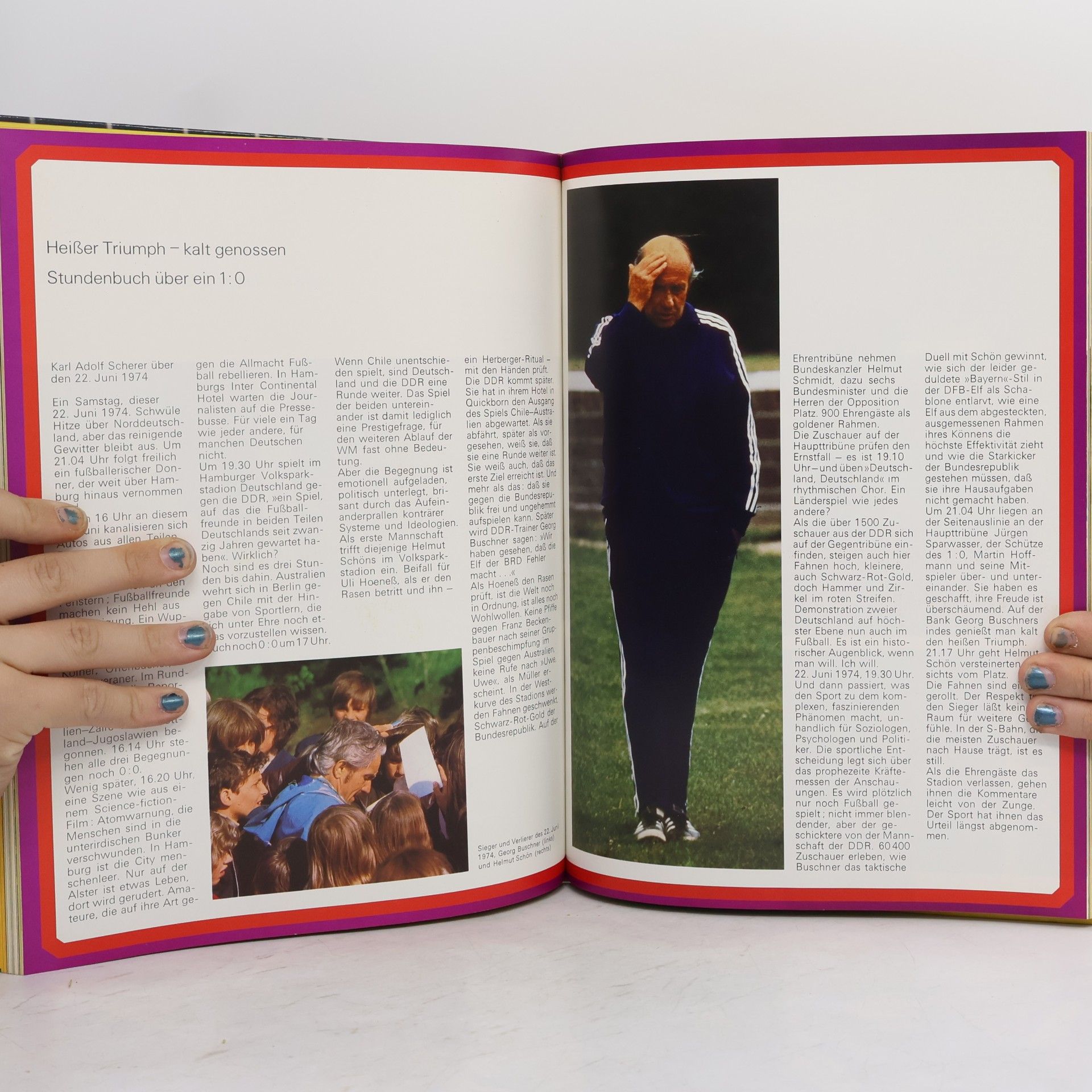Hennes Weisweiler Fußball Weltmeisterschaft 1974