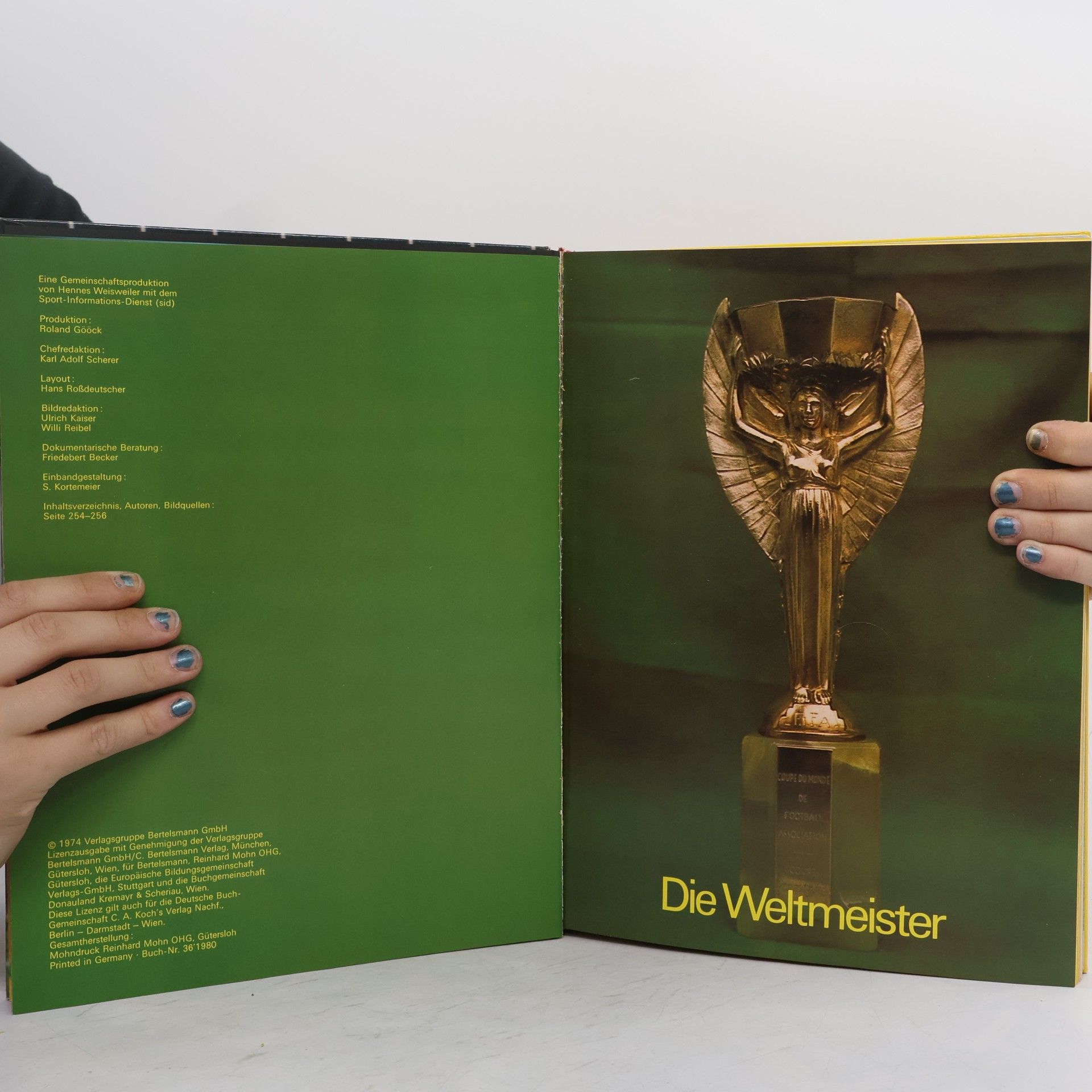 Hennes Weisweiler Fußball Weltmeisterschaft 1974