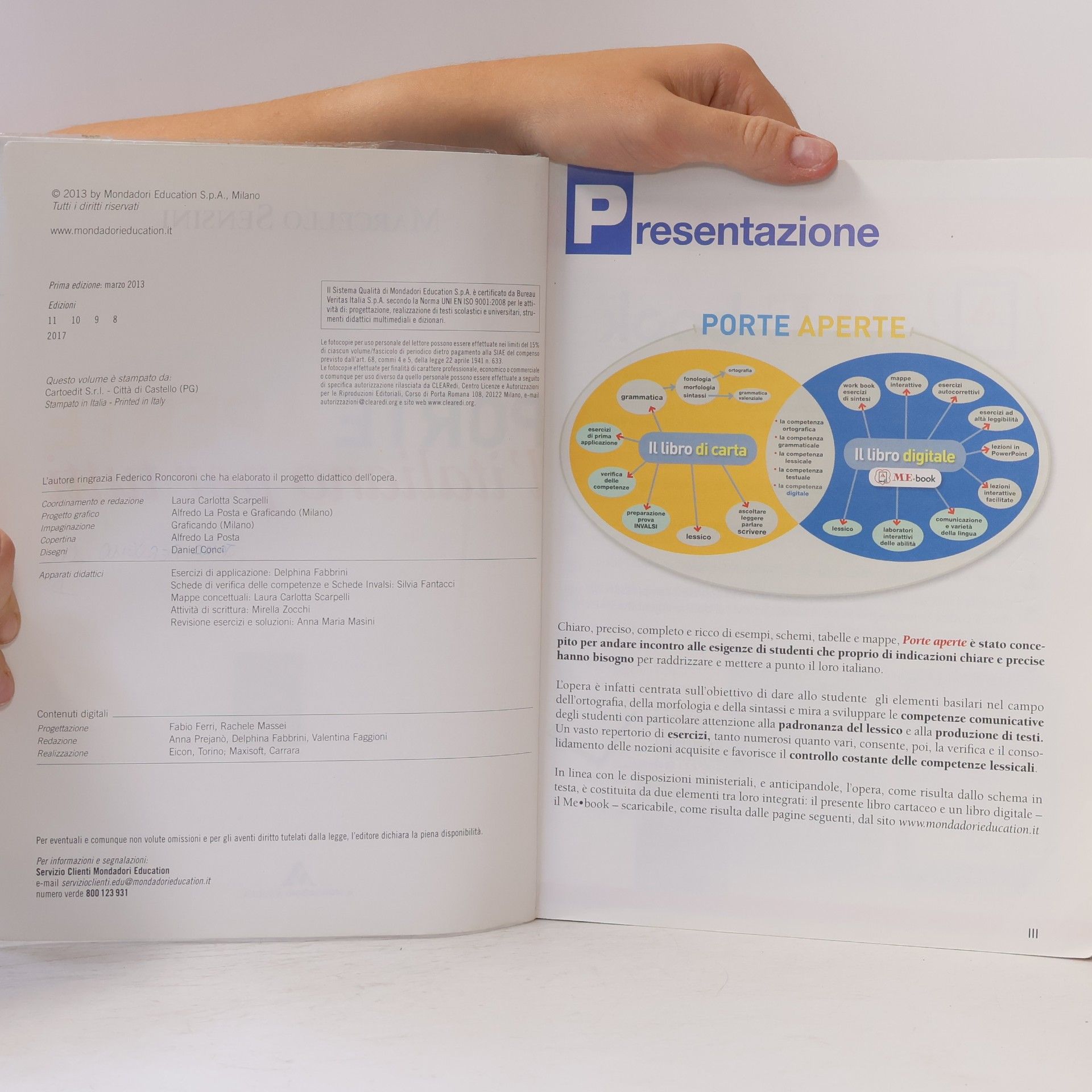 Marcello Sensini Porte aperte l'italiano per tutti. Per le Scuole superiori. Con espansione online