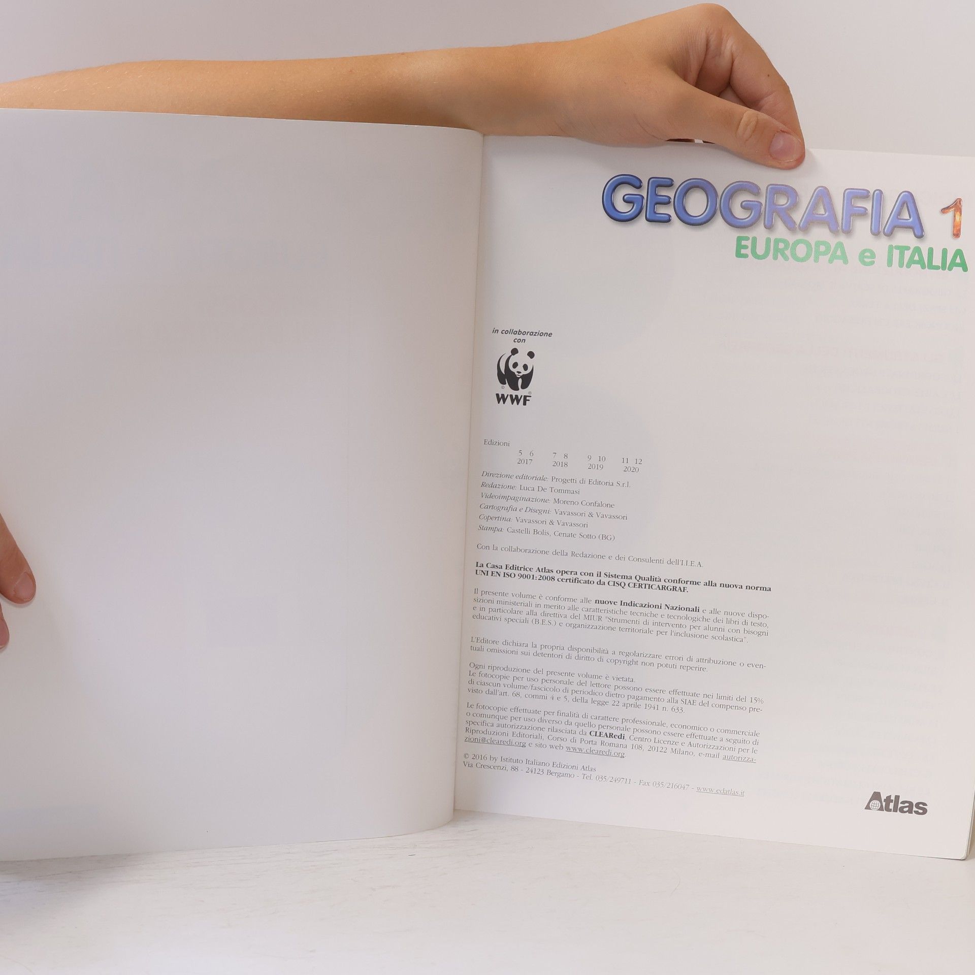 Fulvio Pratesi GEOGRAFIA 1 – Europa e Italia