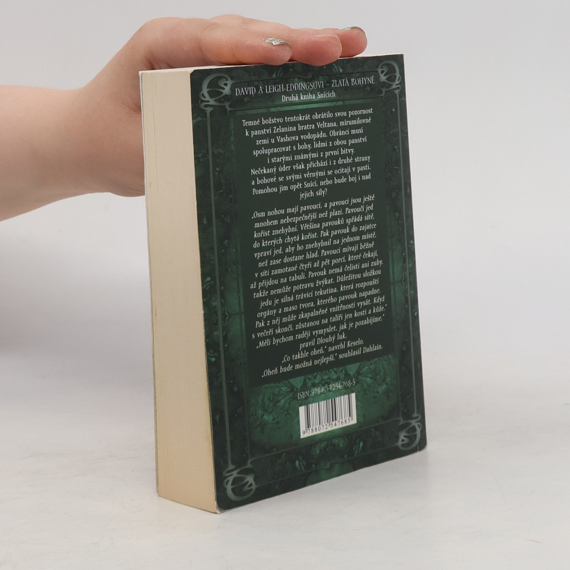 David Eddings Zlatá bohyně. Druhá kniha Snících