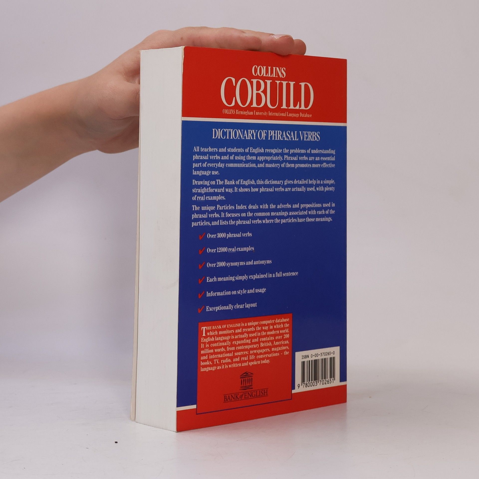Cobuild Collins Dictionary of phrasal verbs