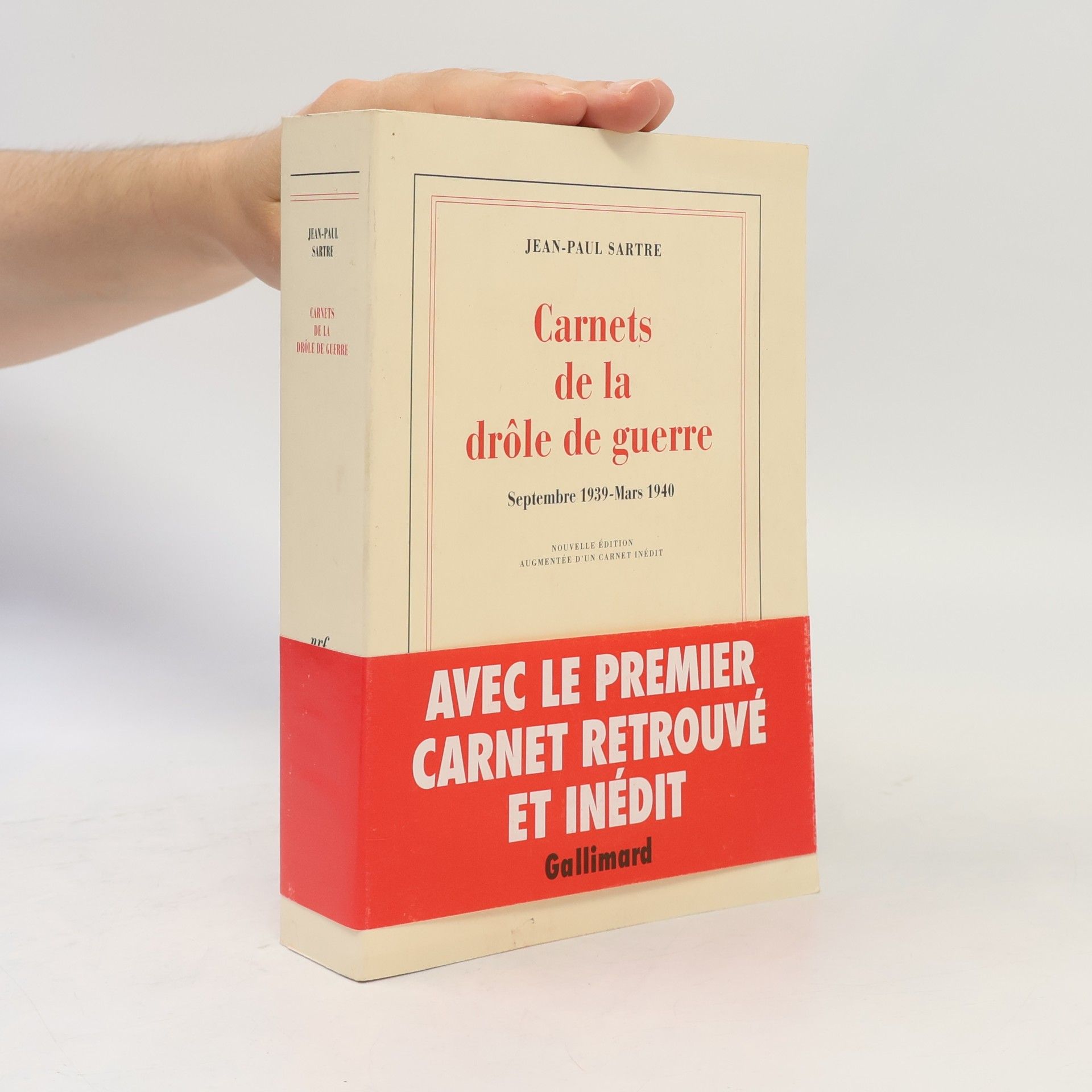 Jean-Paul Sartre Carnets de la drôle de guerre