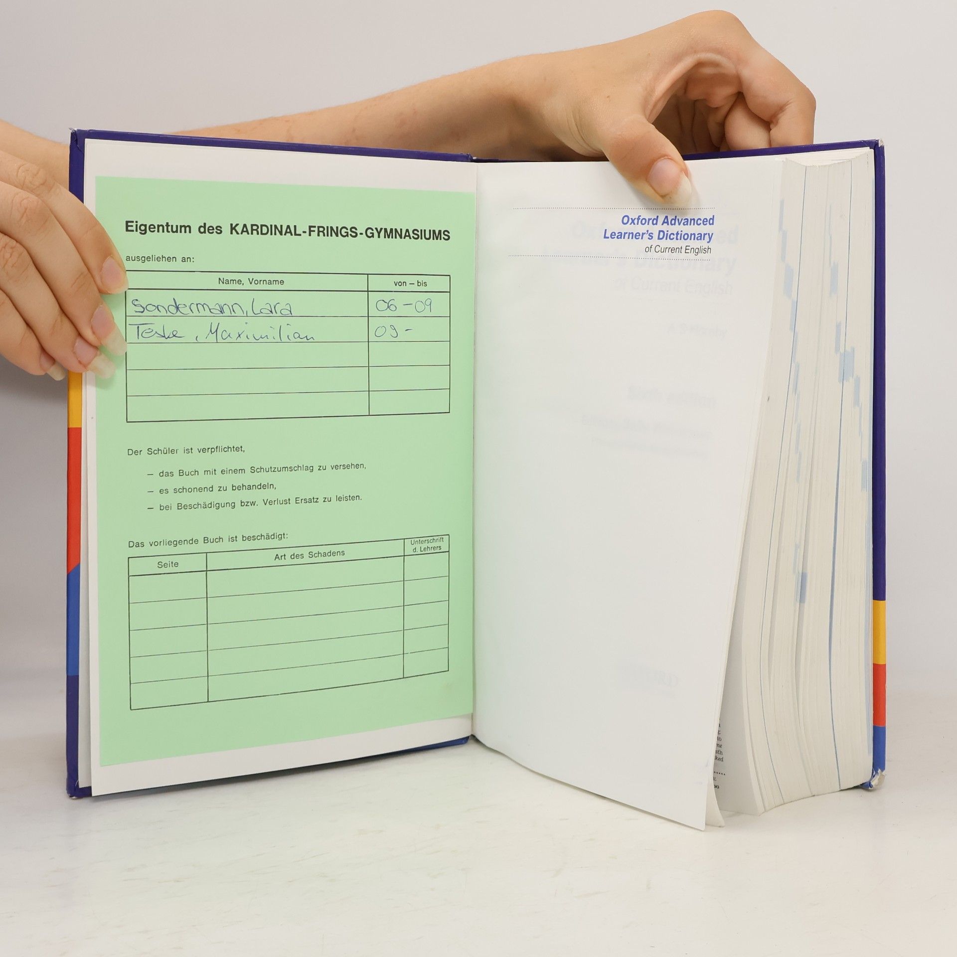 Autorenkollektiv Advanced Learner's Dictionary of Current English