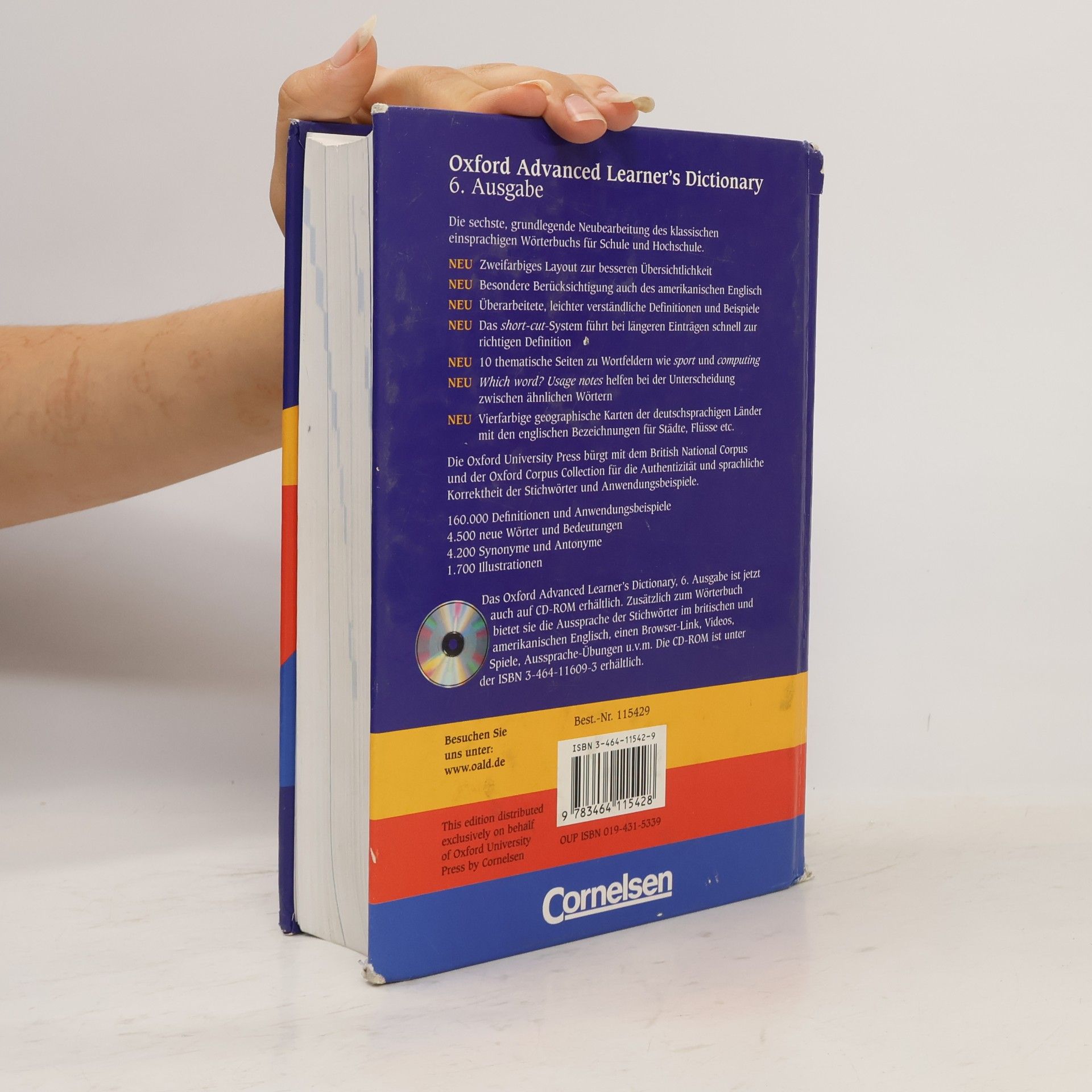 Autorenkollektiv Advanced Learner's Dictionary of Current English