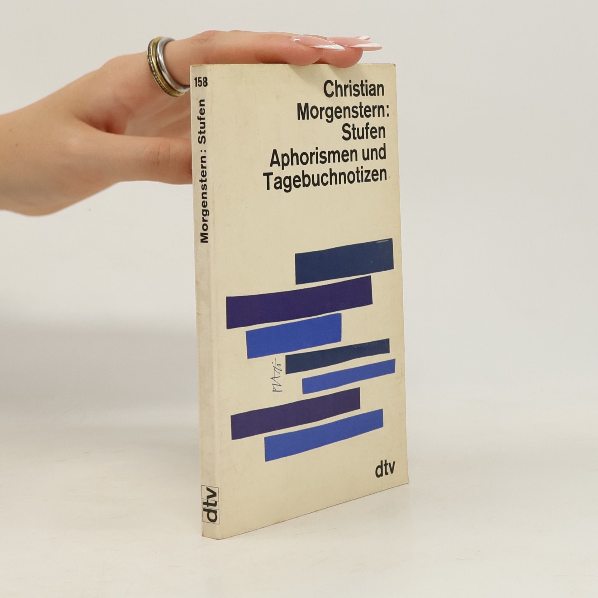 Christian Morgenstern Stufen Aphorismen und Tagebuchnotizen