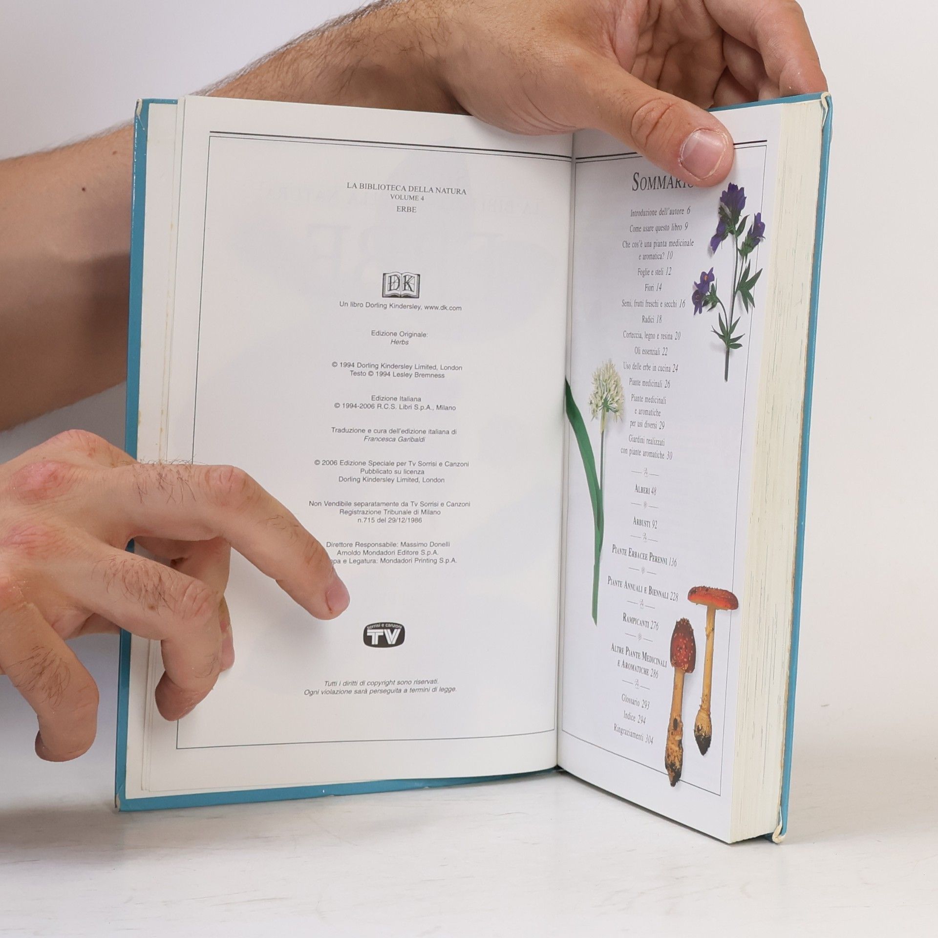 Various authors La biblioteca della natura 4. Erbe