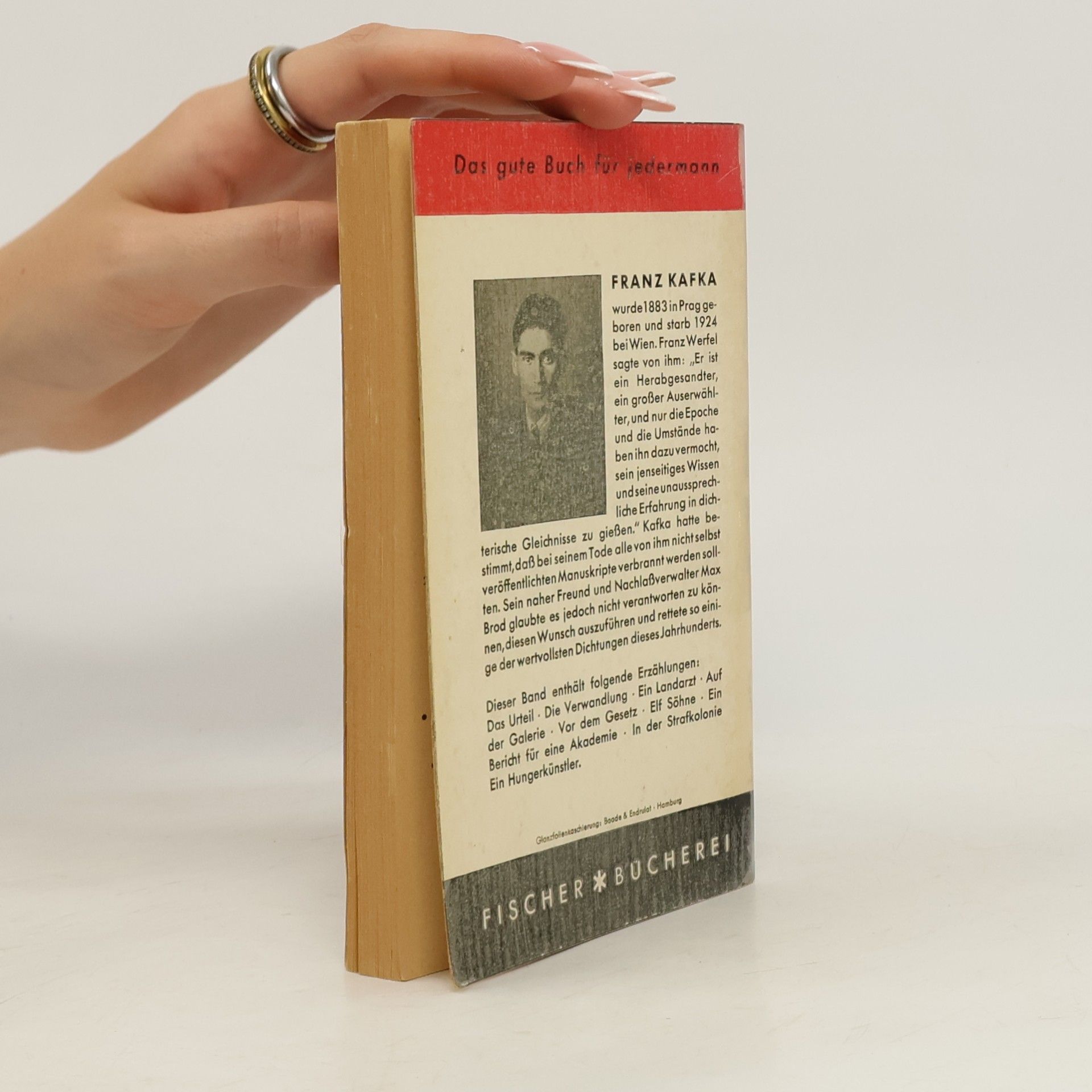 Franz Kafka Das Urteil