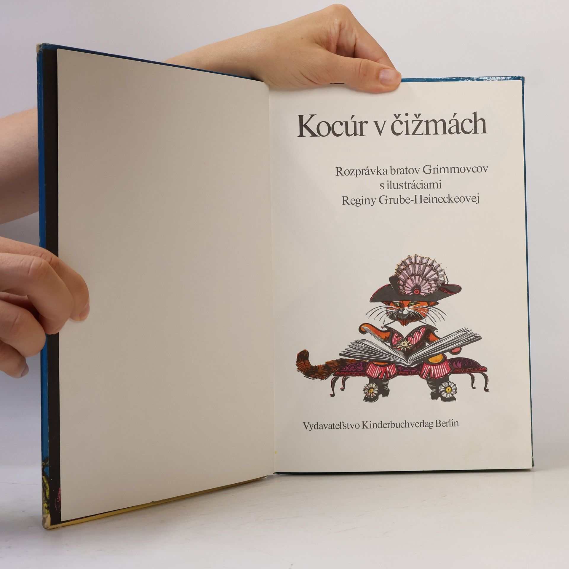 bratři Grimmové Kocúr v čižmách