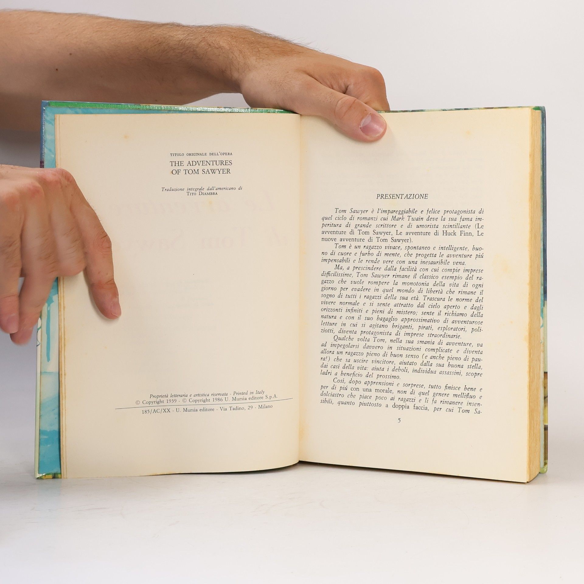 Mark Twain Le avventure di Tom Sawyer