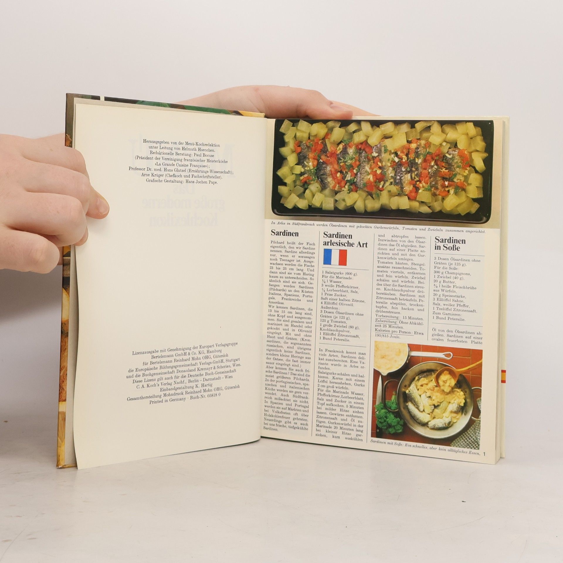 Kolektiv autorů Menu 9. Das große moderne Kochlexikon