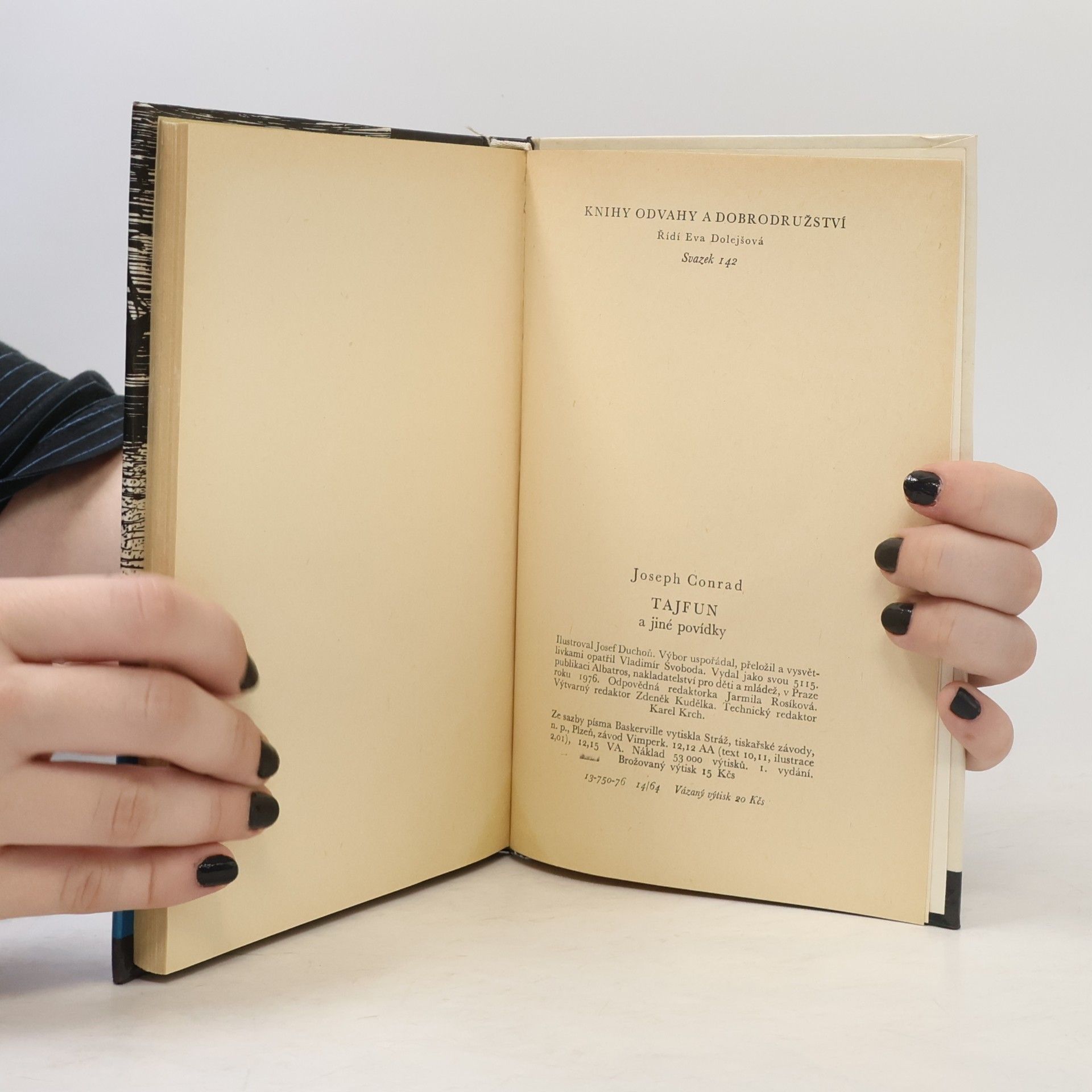 Joseph Conrad Tajfun a jiné povídky