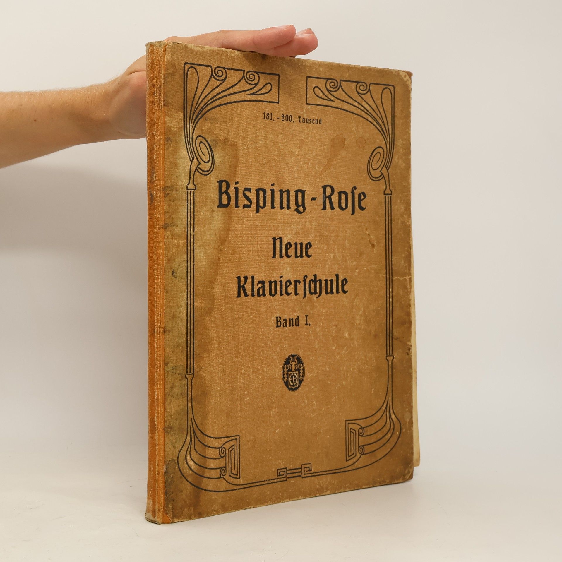 Bisping-Rose: Neue Klavierschule Band I
