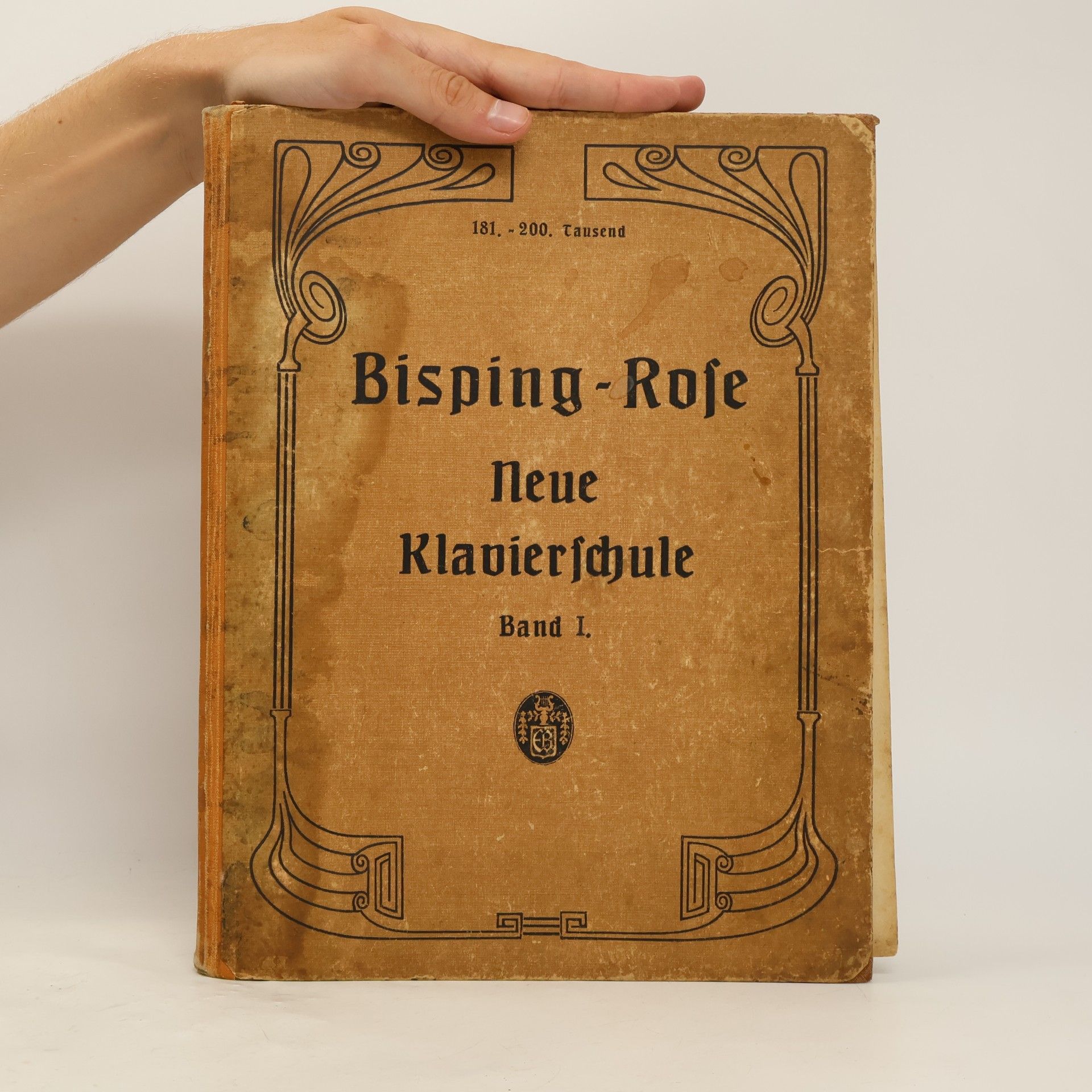 Max Bisping Bisping-Rose: Neue Klavierschule Band I