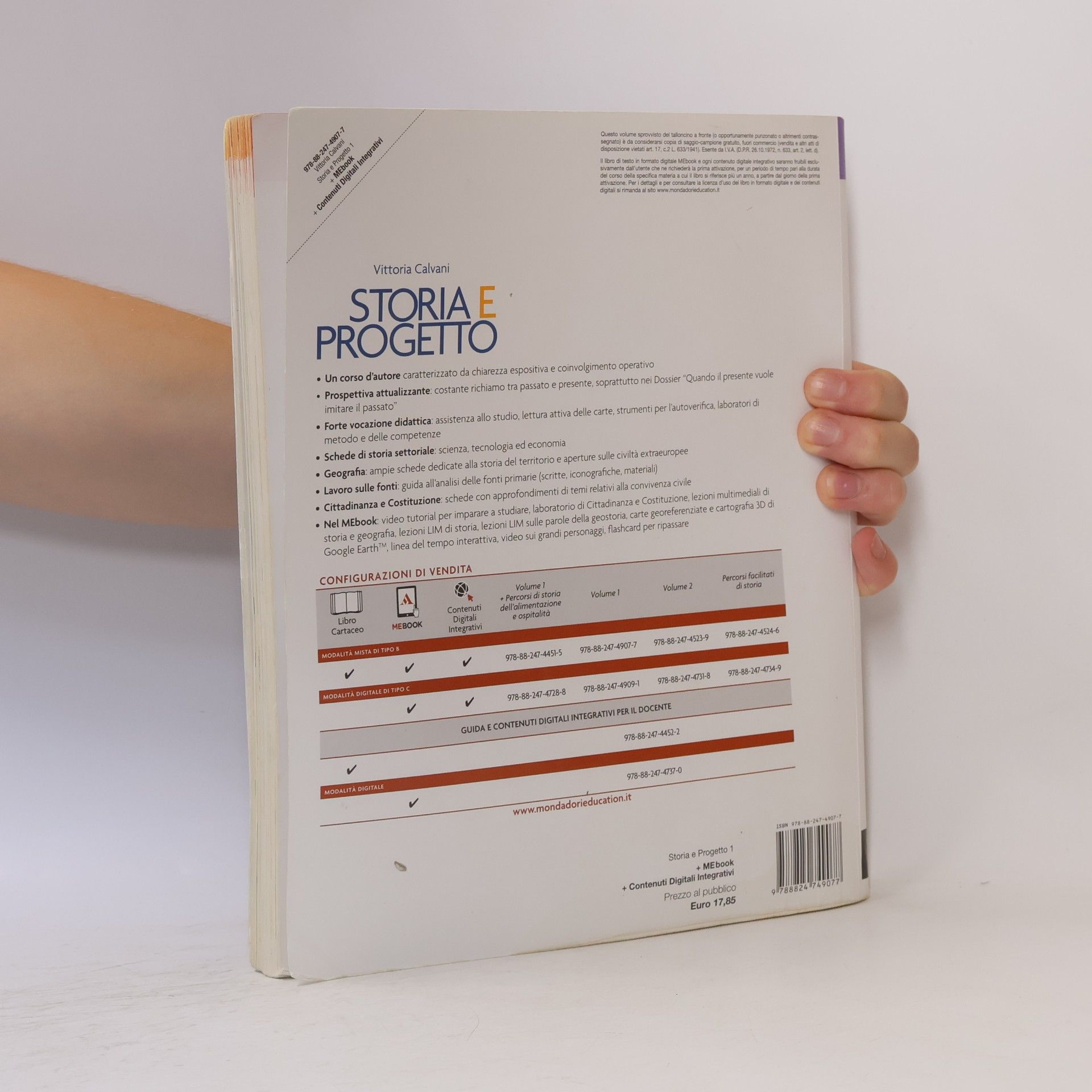 Vittoria Calvani Storia e Progetto 1