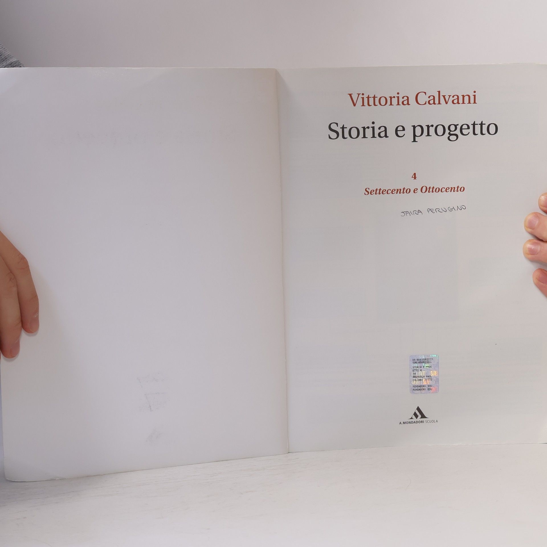Vittoria Calvani Storia e progetto