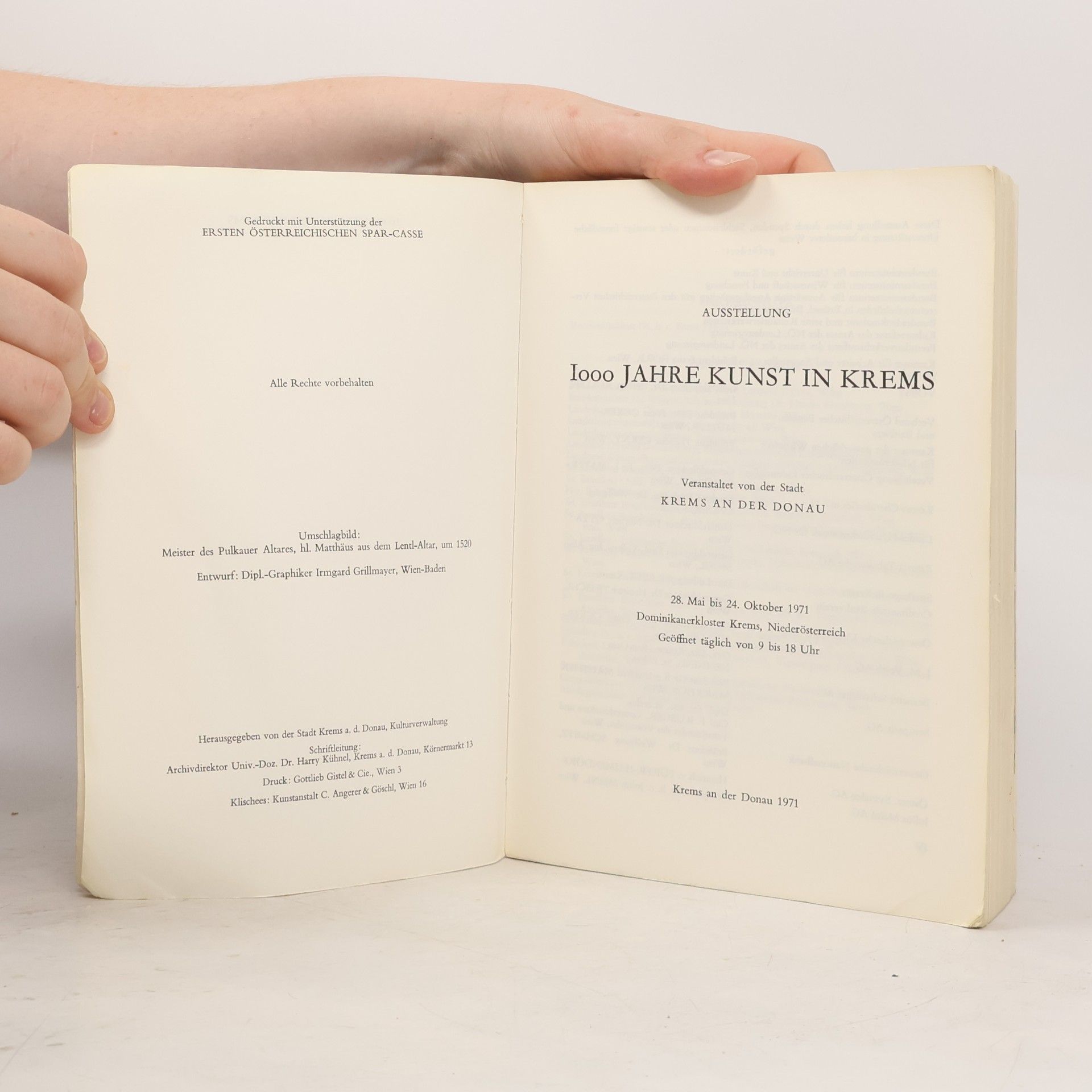 Autores varios 1000 Jahre kuns in Krems