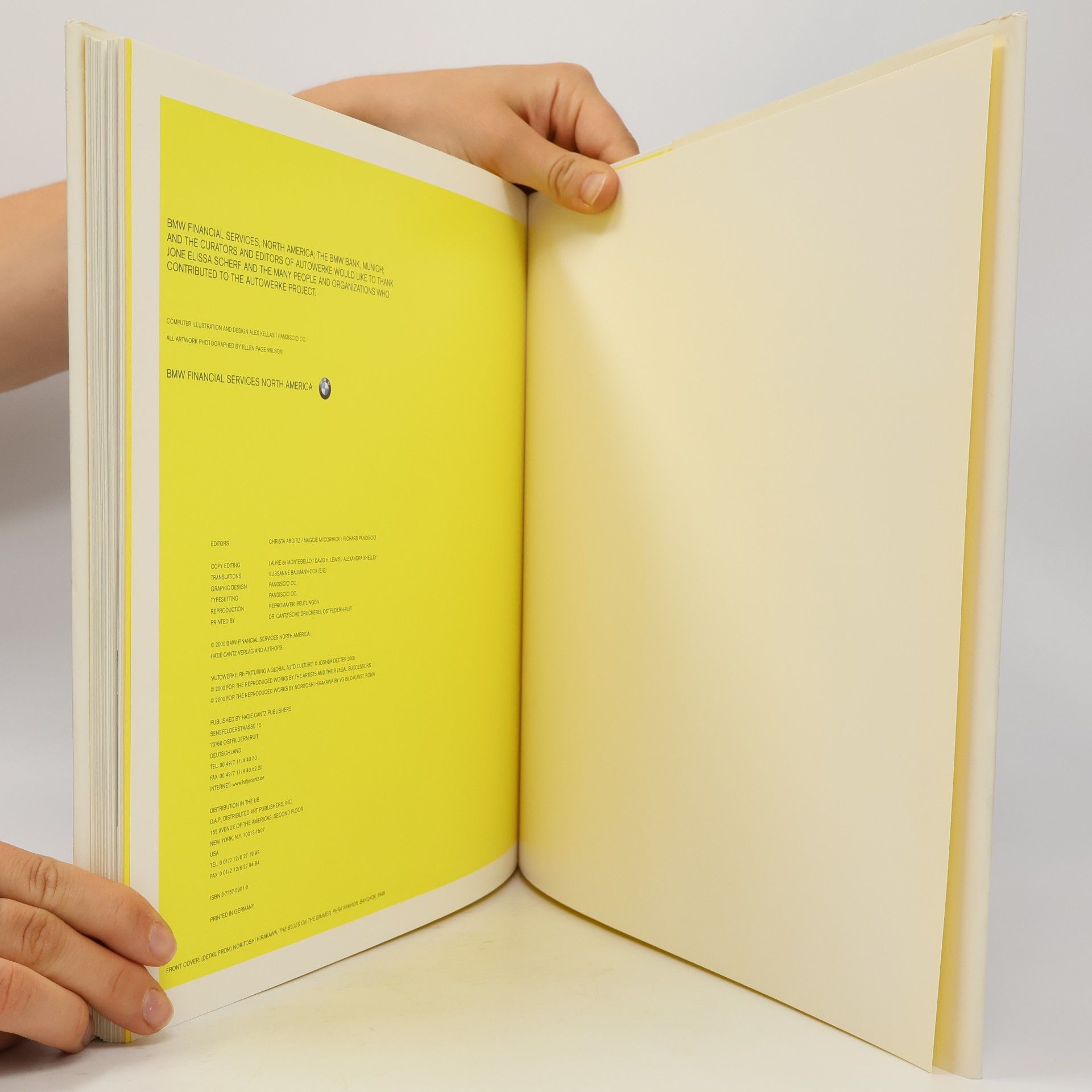 Wolfgang Tillmans AutoWerke. Englische Ausgabe.