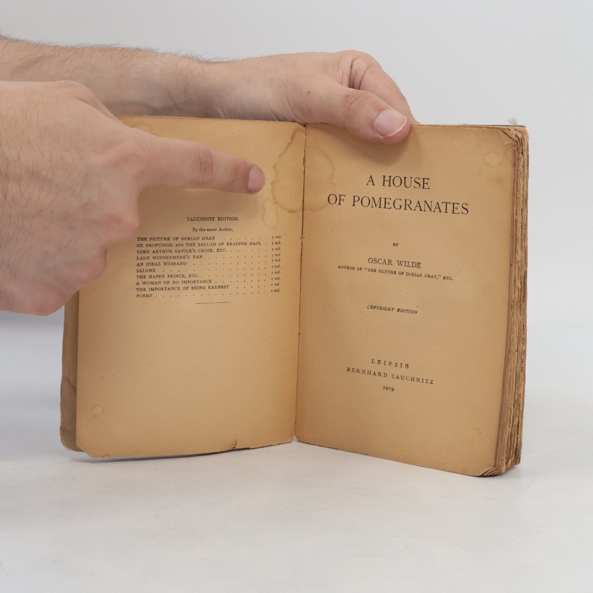 Oscar Wilde A House of Pomegranates