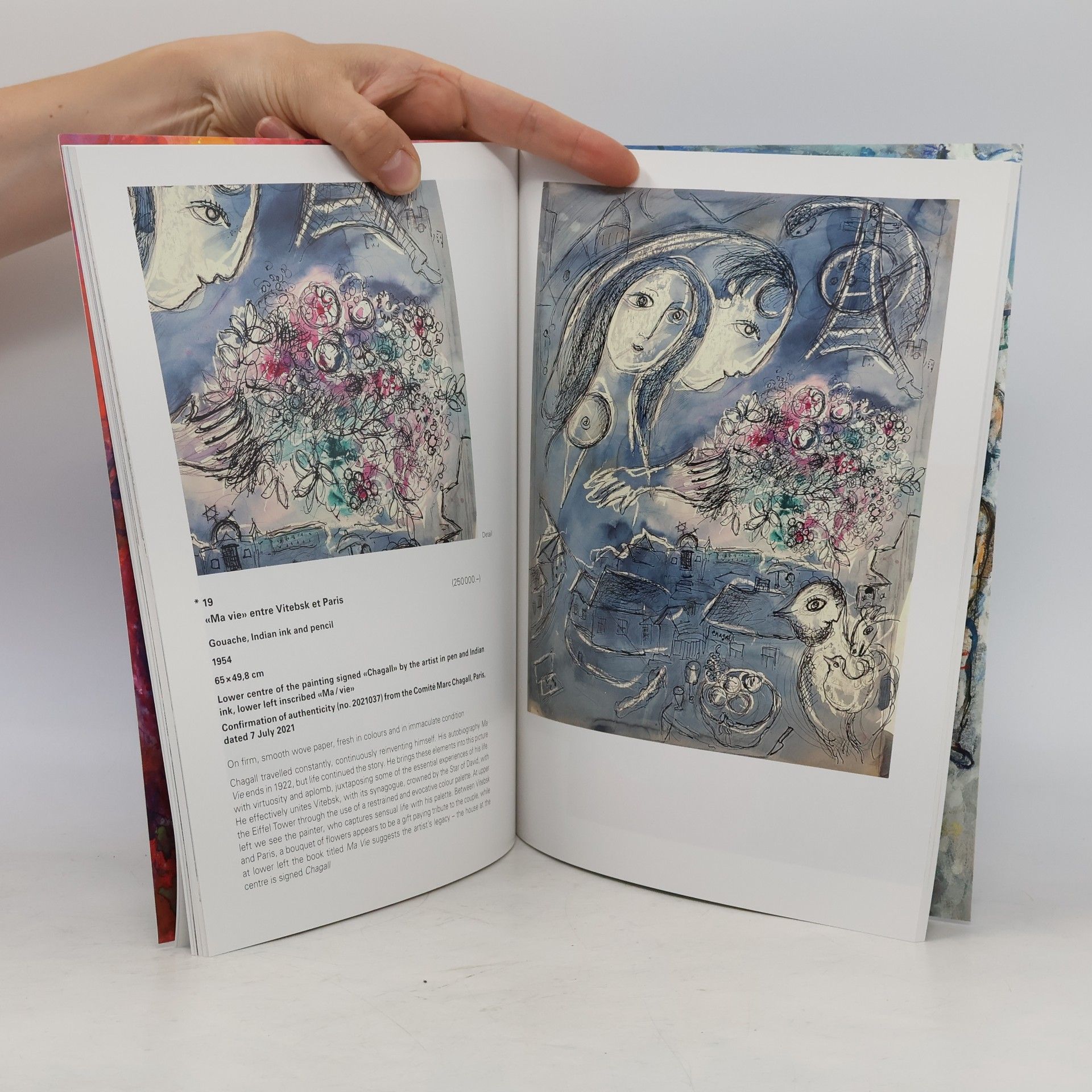 Marc Chagall Galerie Kornfeld Bern
