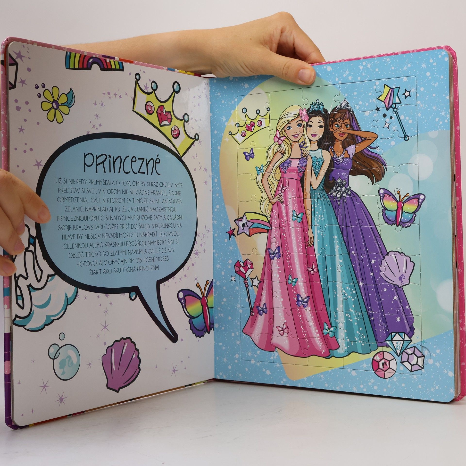 Autorenkollektiv Barbie. Velká kniha s puzzle