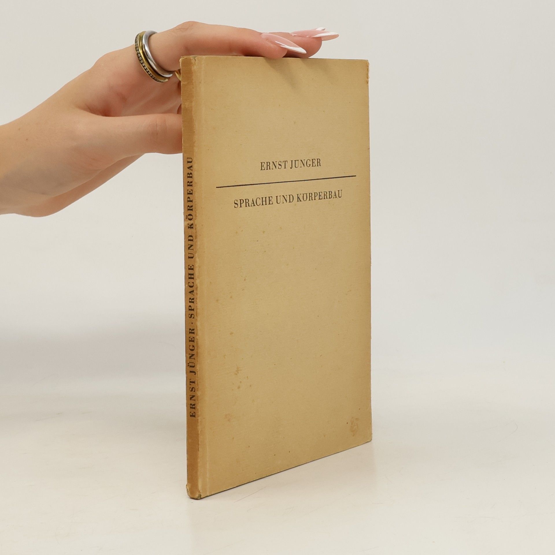 Ernst Jünger Sprache und Körperbau