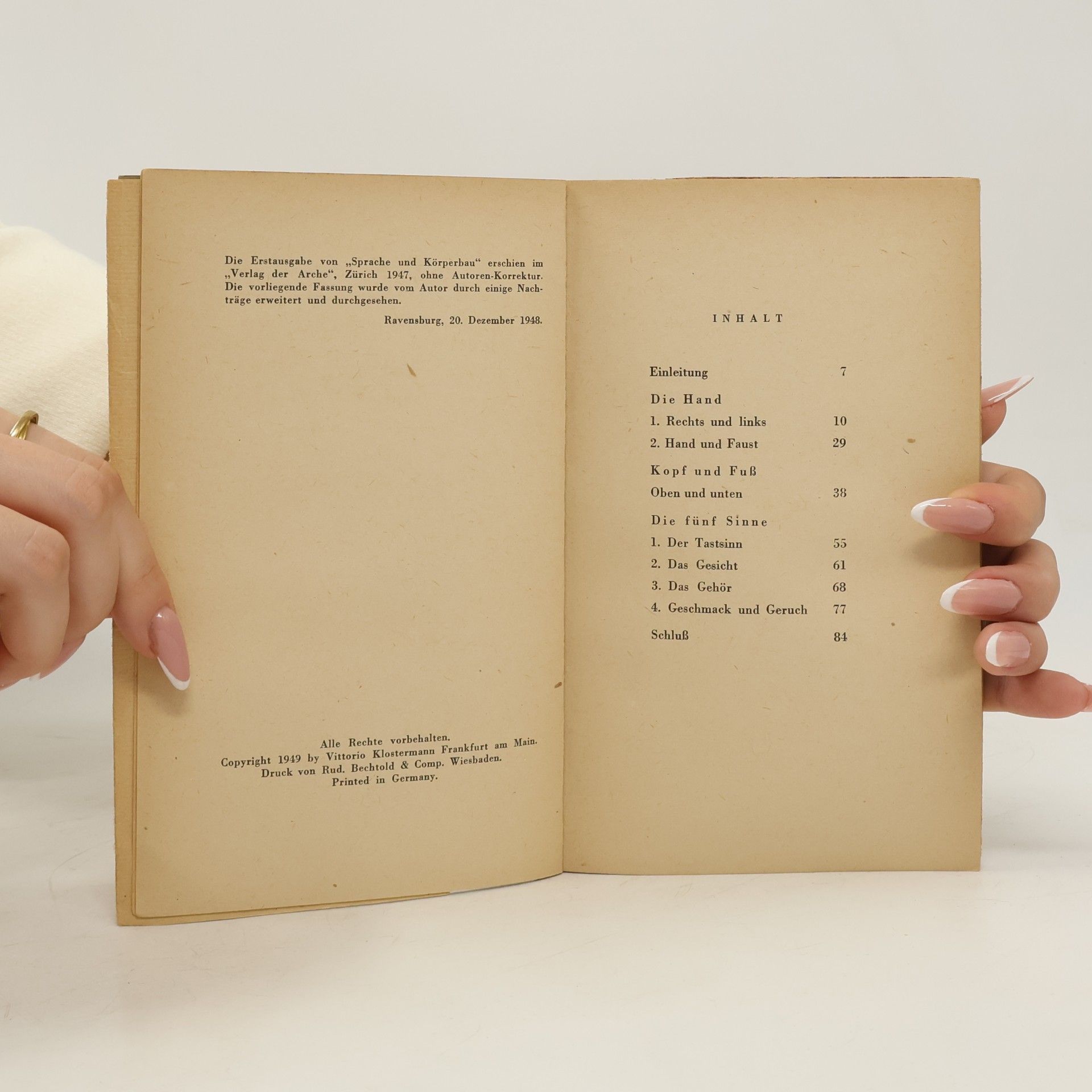 Ernst Jünger Sprache und Körperbau