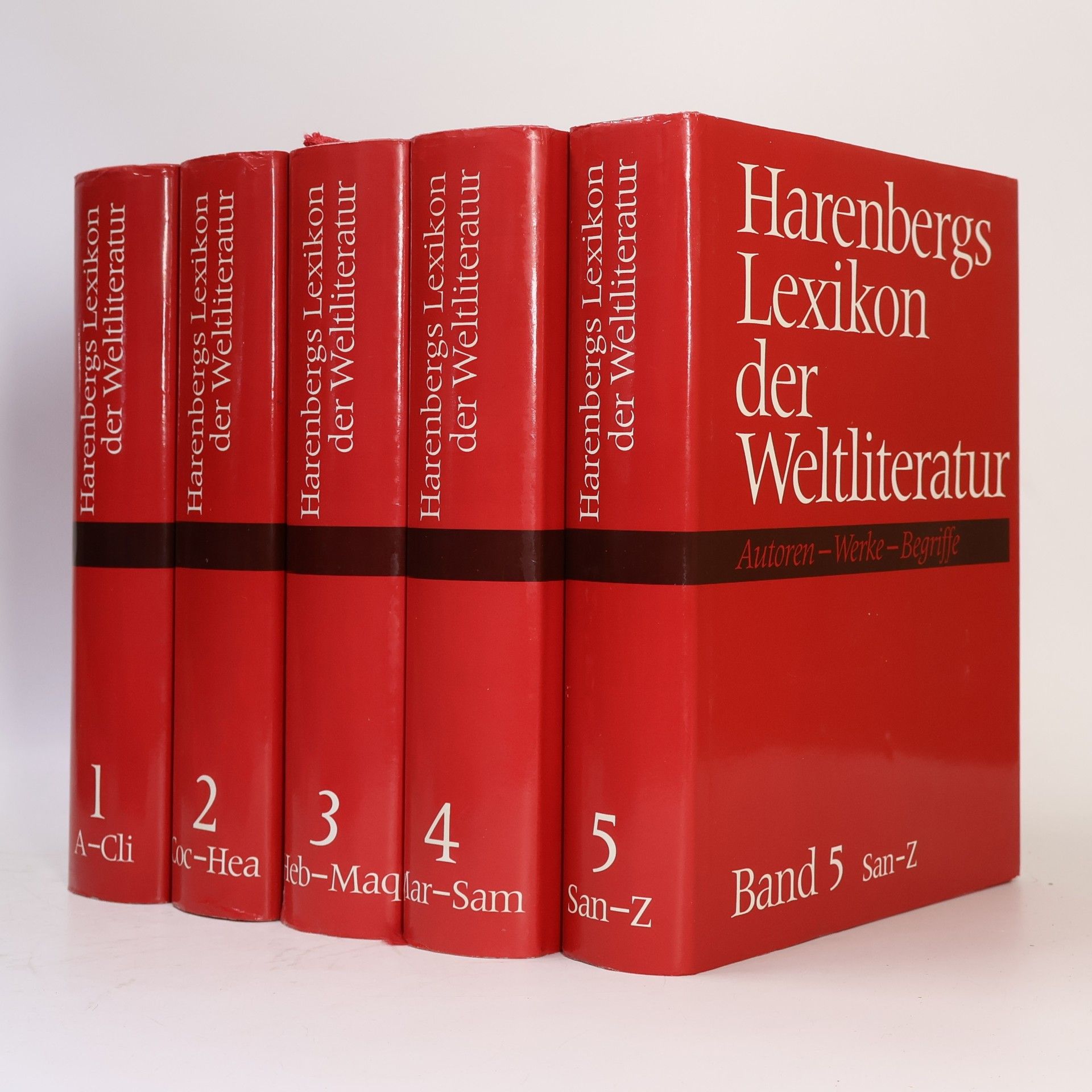 François Bondy Harenbergs Lexikon der Weltliteratur 1-5