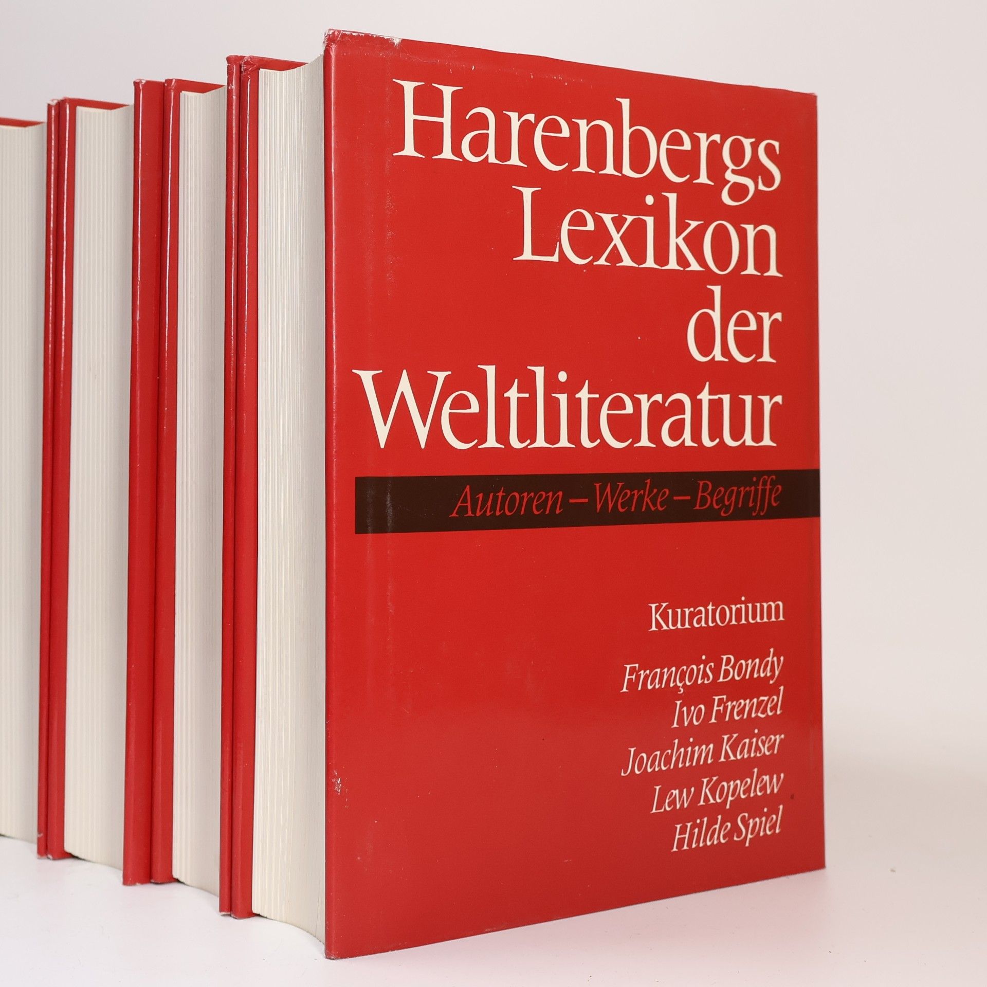 François Bondy Harenbergs Lexikon der Weltliteratur 1-5